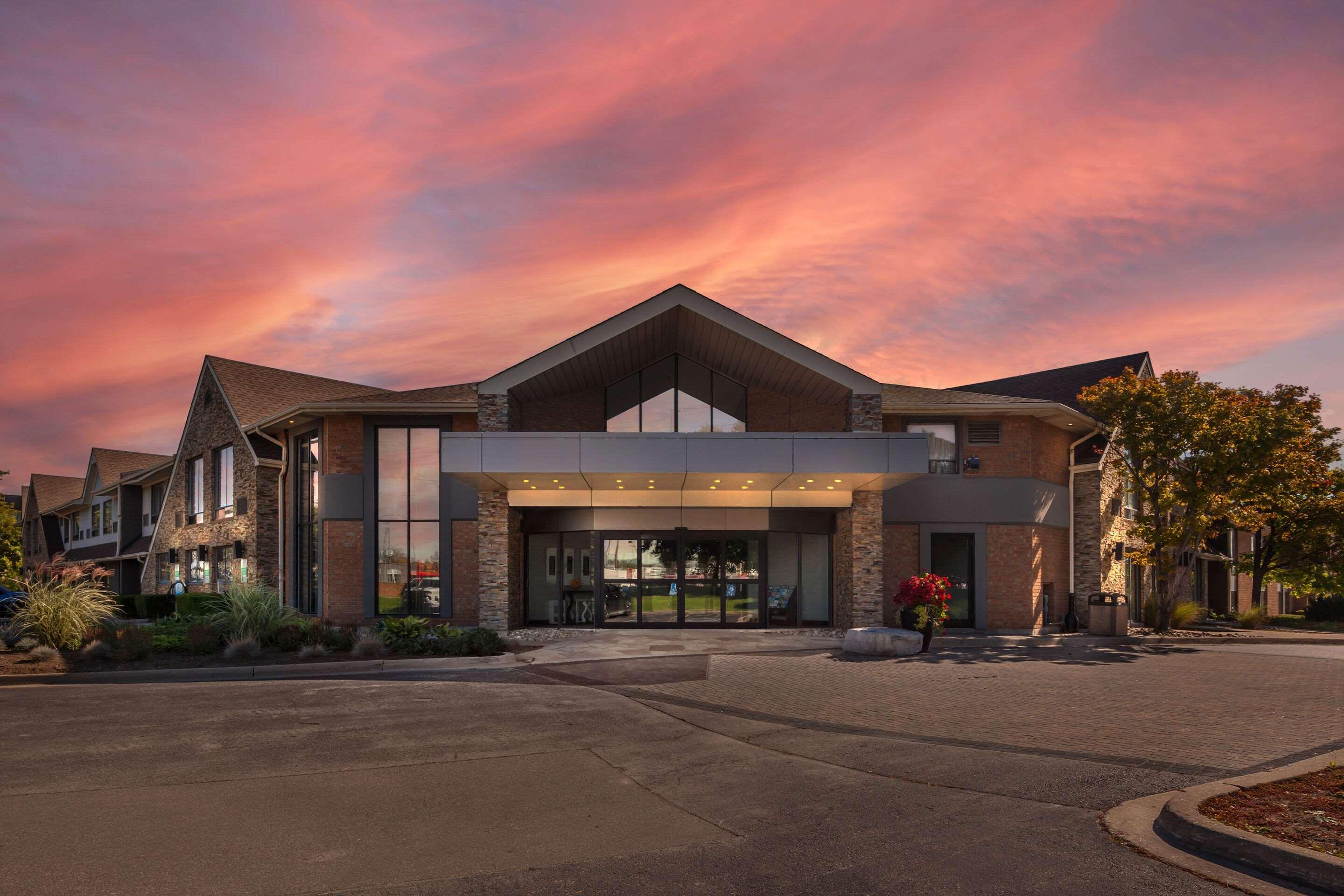 Vista Exterior Comfort Inn Burlington