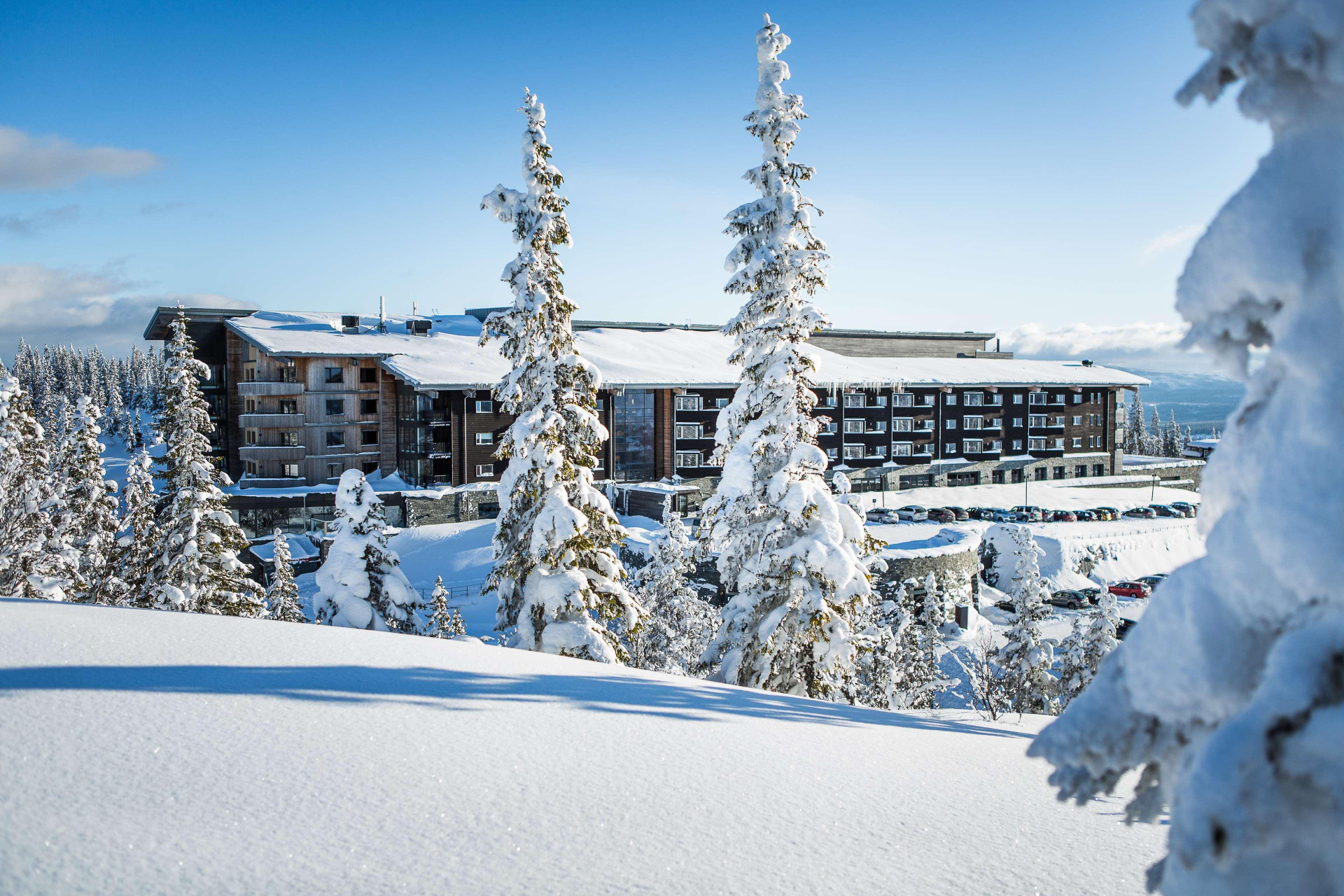 Vista Exterior Copperhill Mountain Lodge