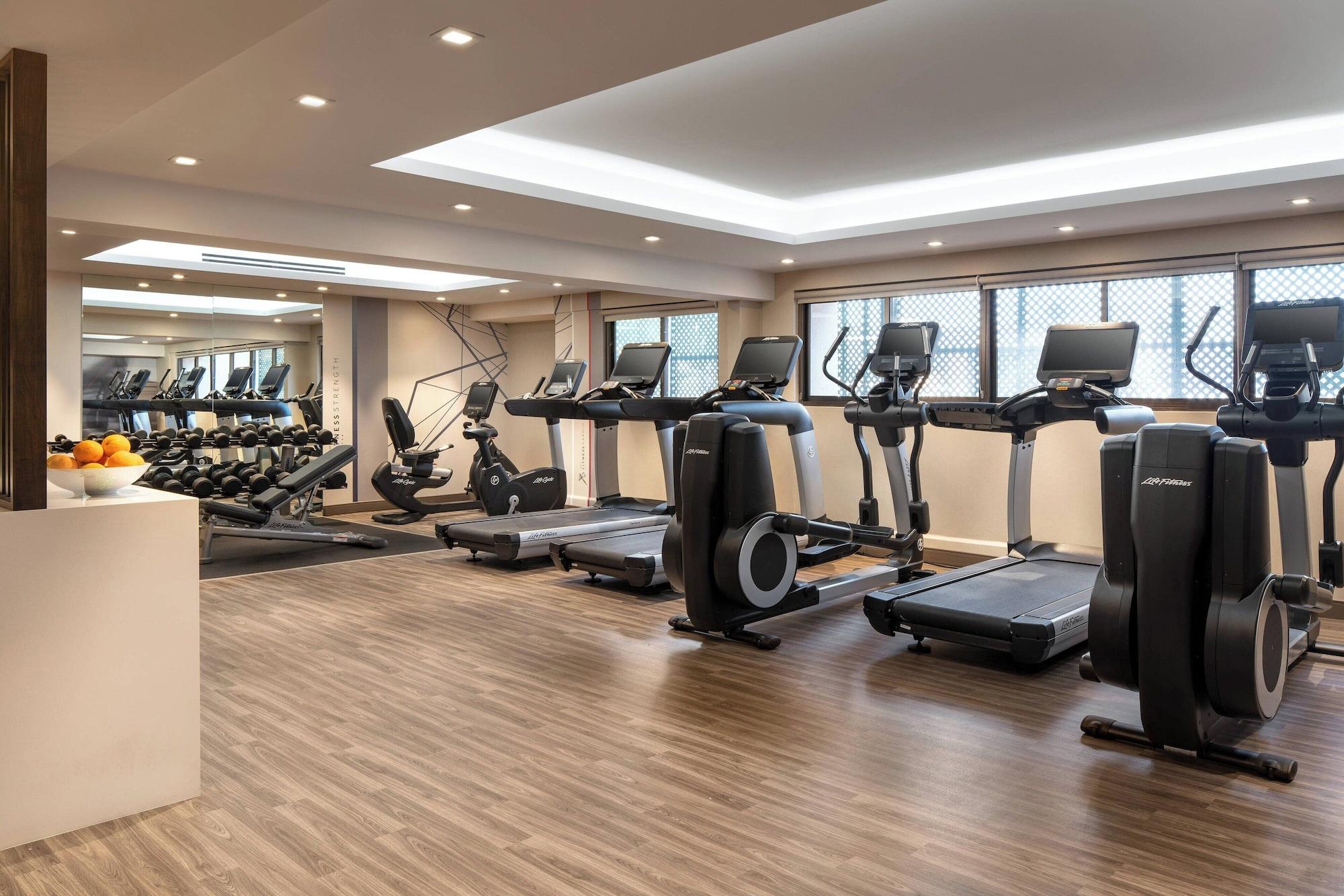 Gimnasio Marriott Riverside at the Convention Center