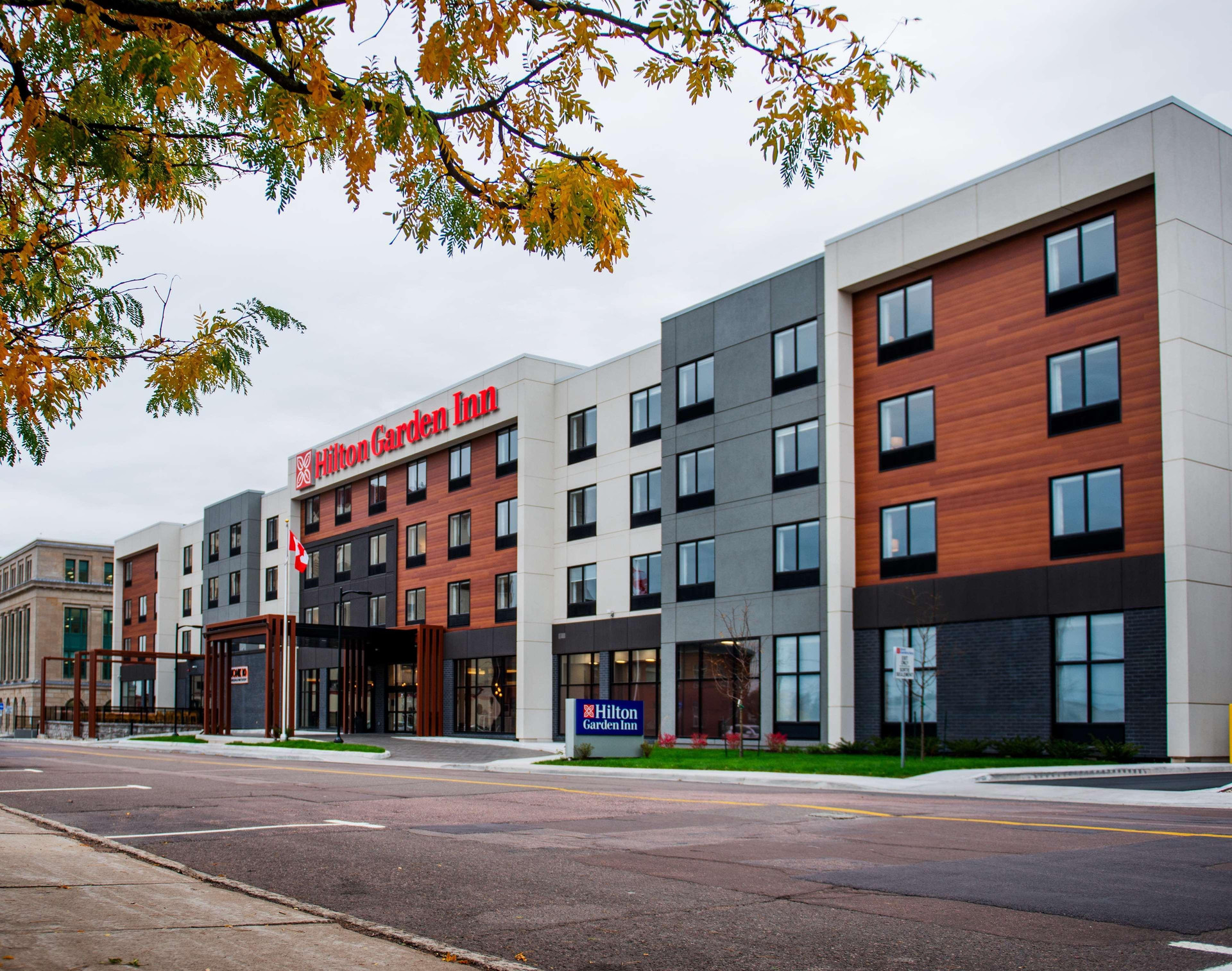 Vista Exterior Hilton Garden Inn Moncton, NB