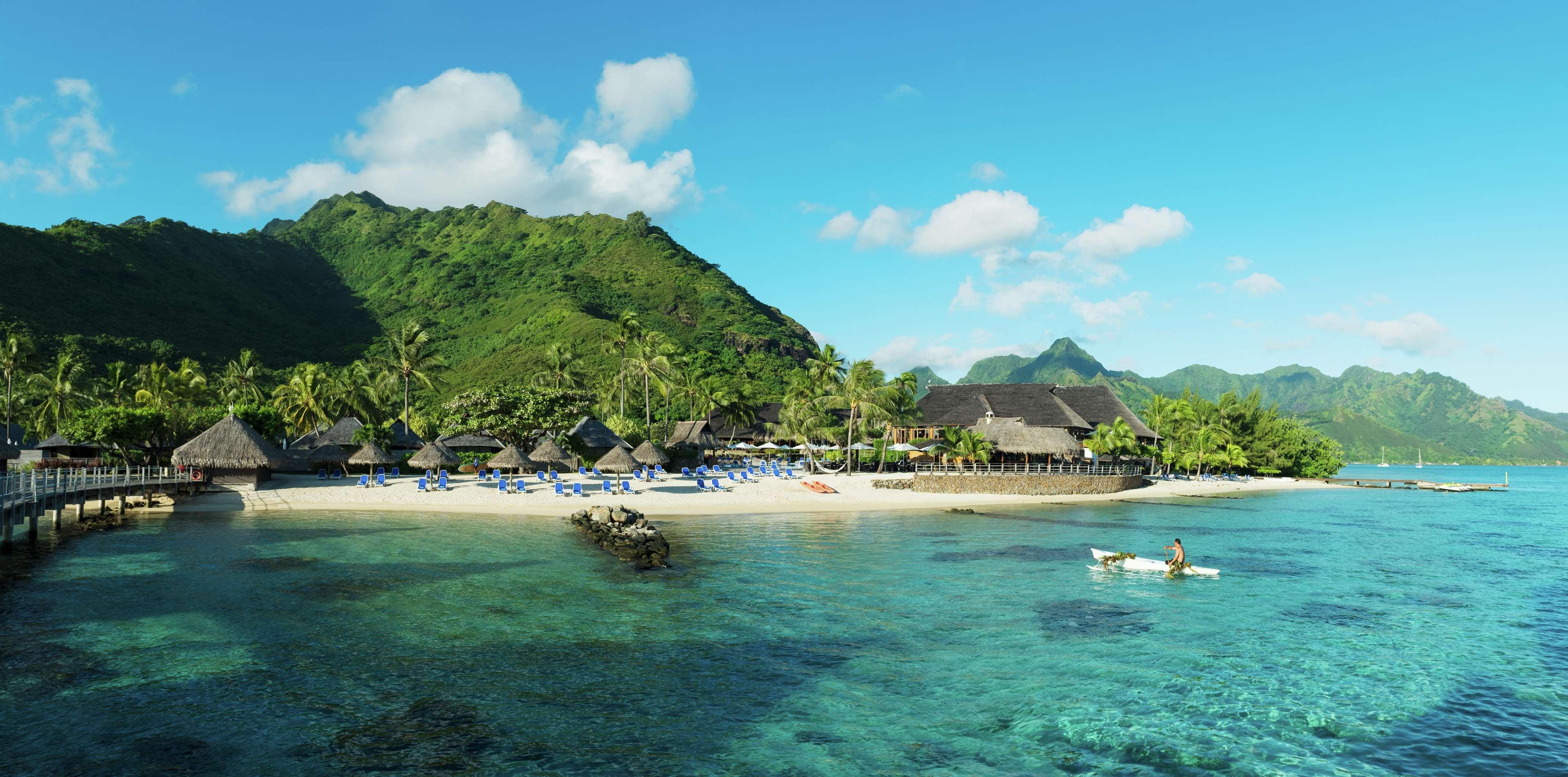 Vista Exterior Hilton Moorea Lagoon Resort and Spa