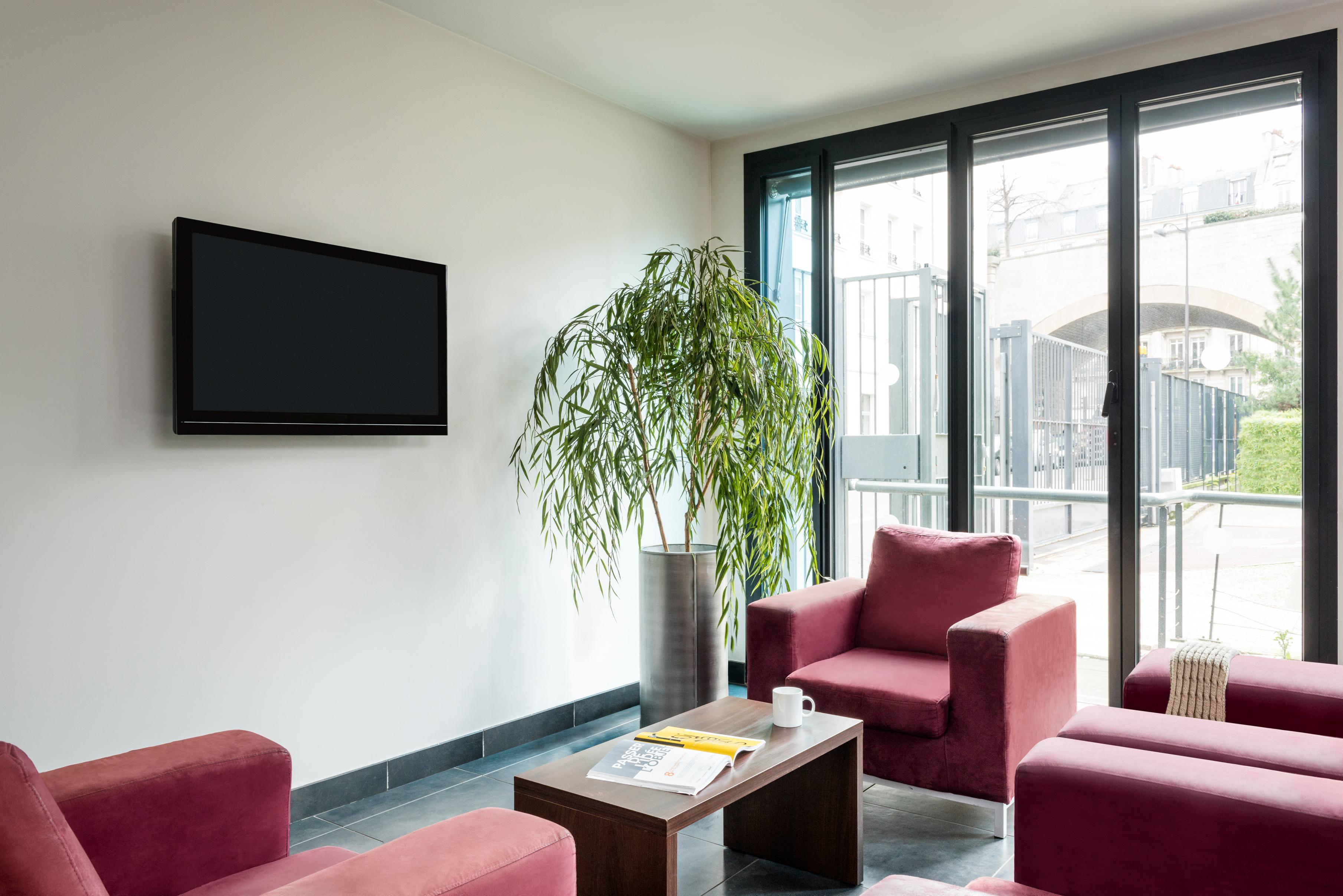 Vista Lobby Aparthotel Adagio Access Paris Bastille