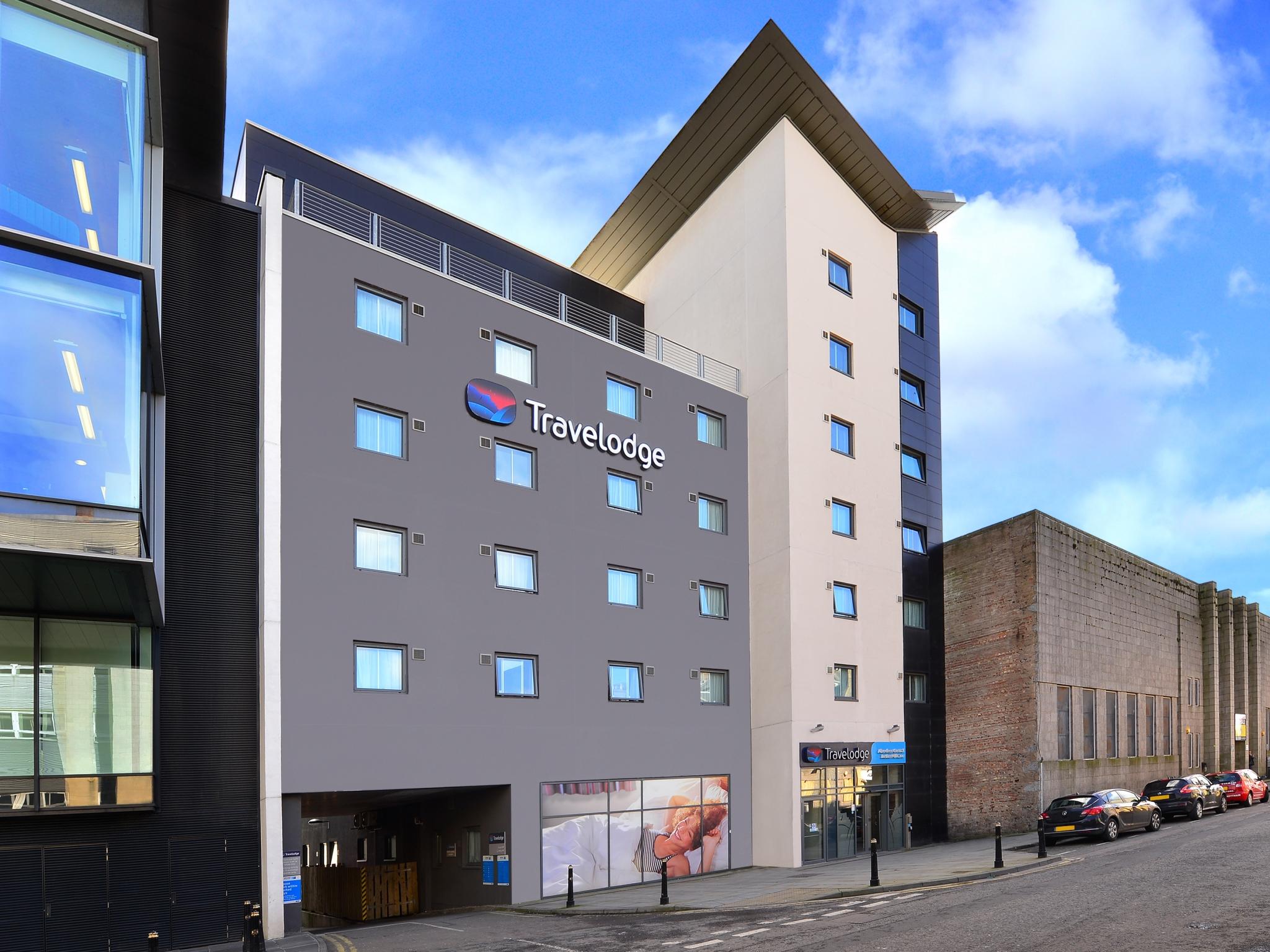 Vista Exterior Travelodge Aberdeen Central Justice Mill Lane