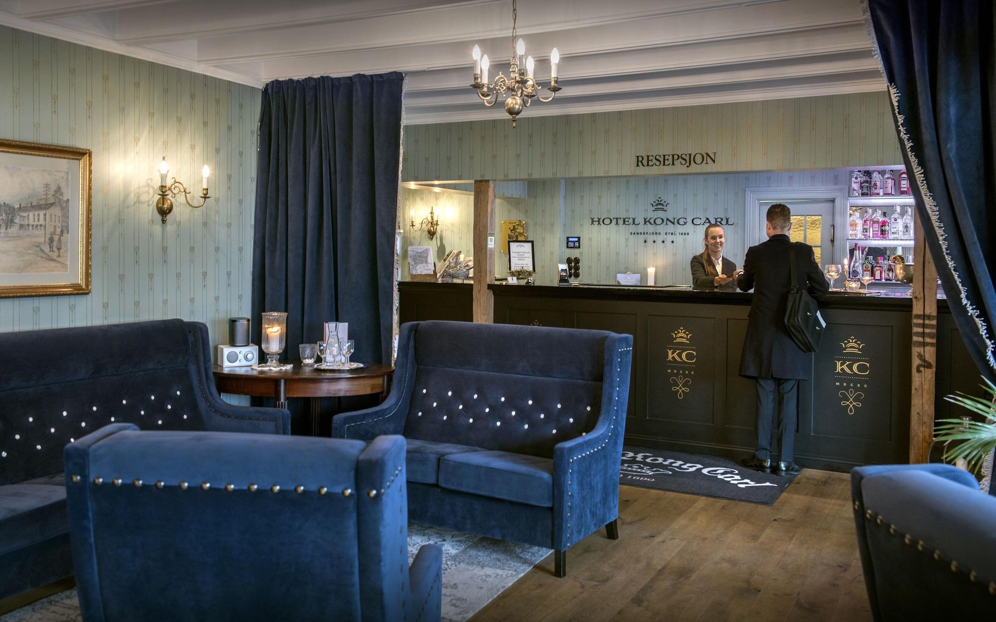 Vista Lobby Hotel Kong Carl - Unike Hoteller