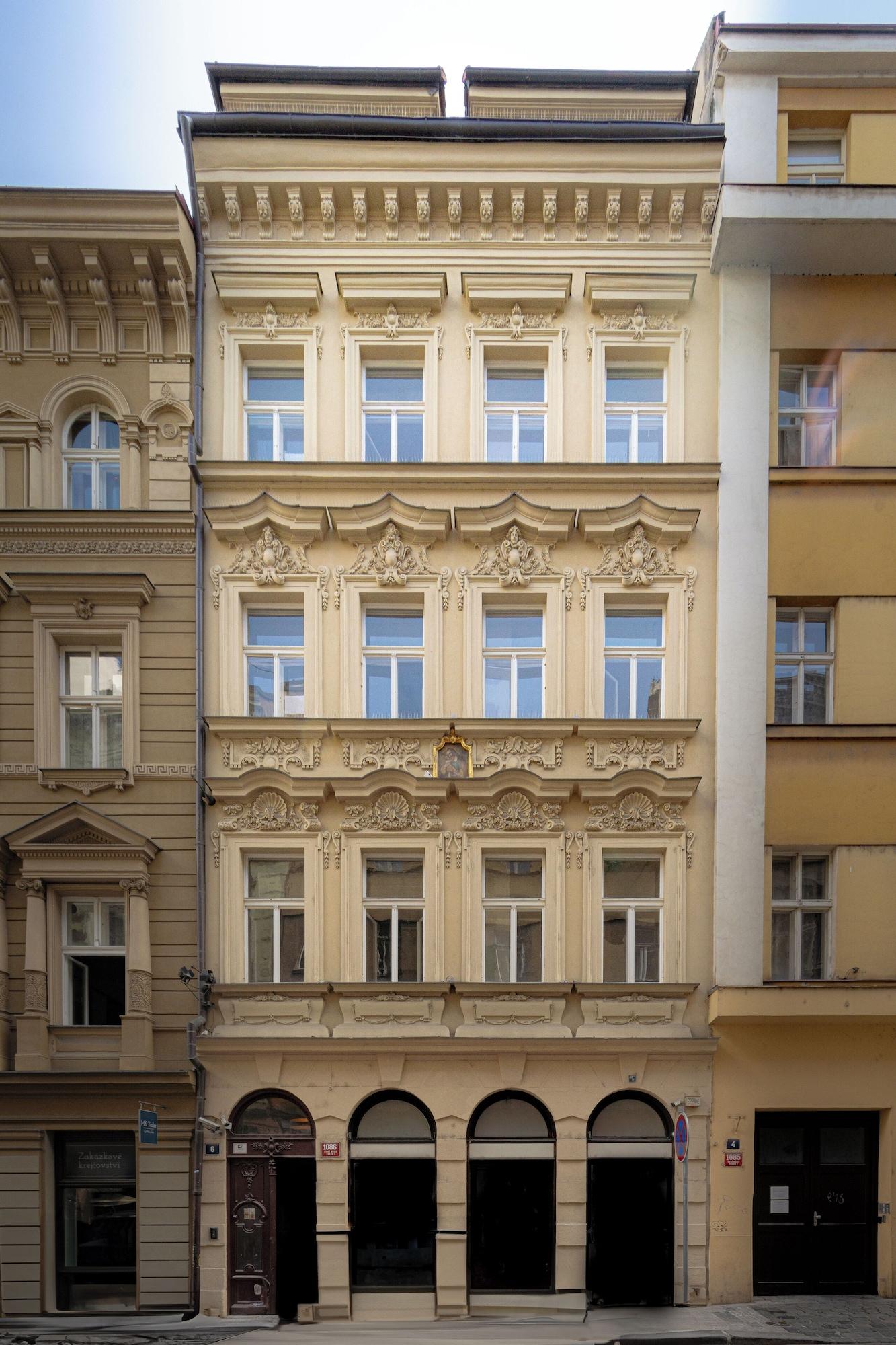 Vista Exterior Six Residences Prague