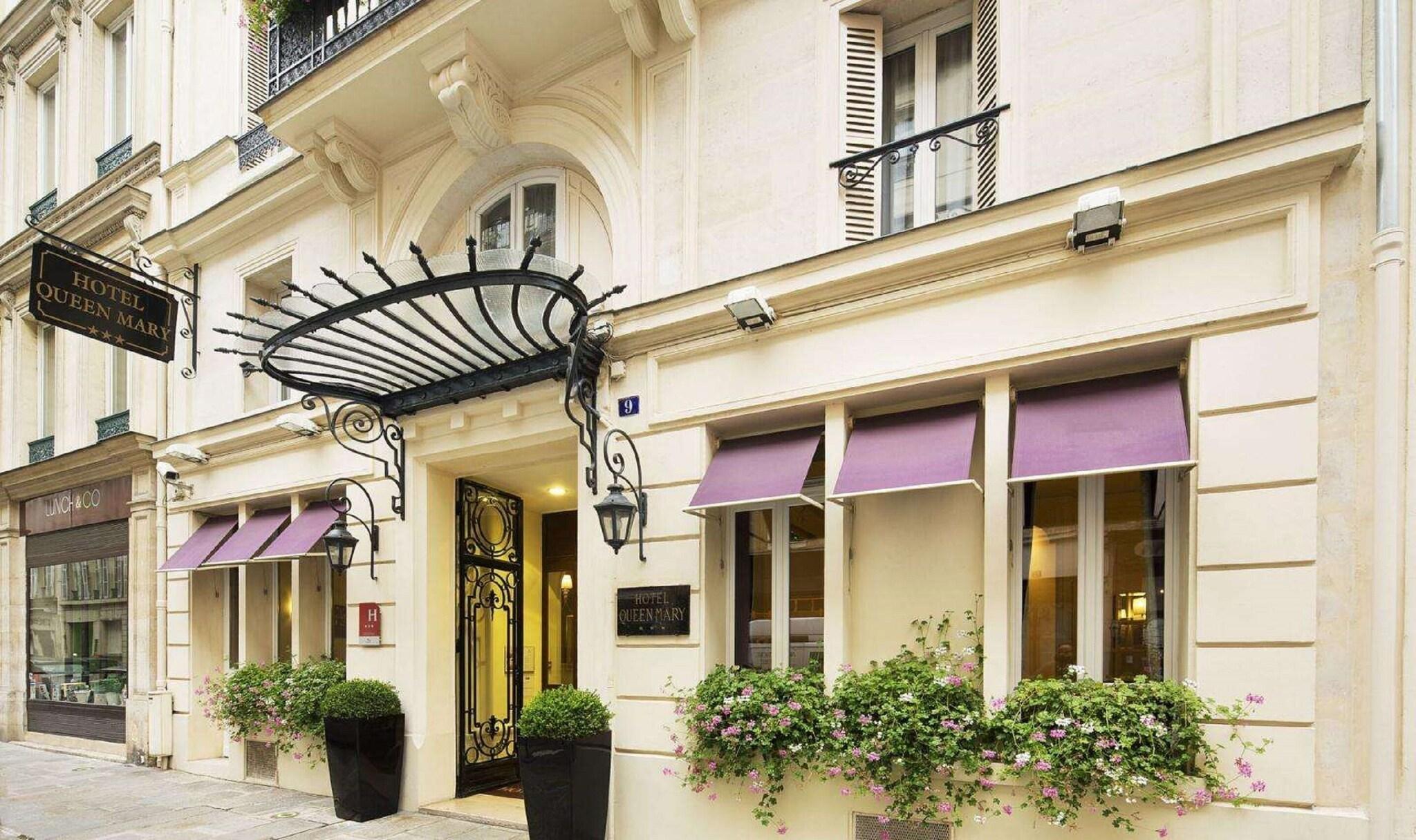Vista Exterior Hotel Queen Mary Paris