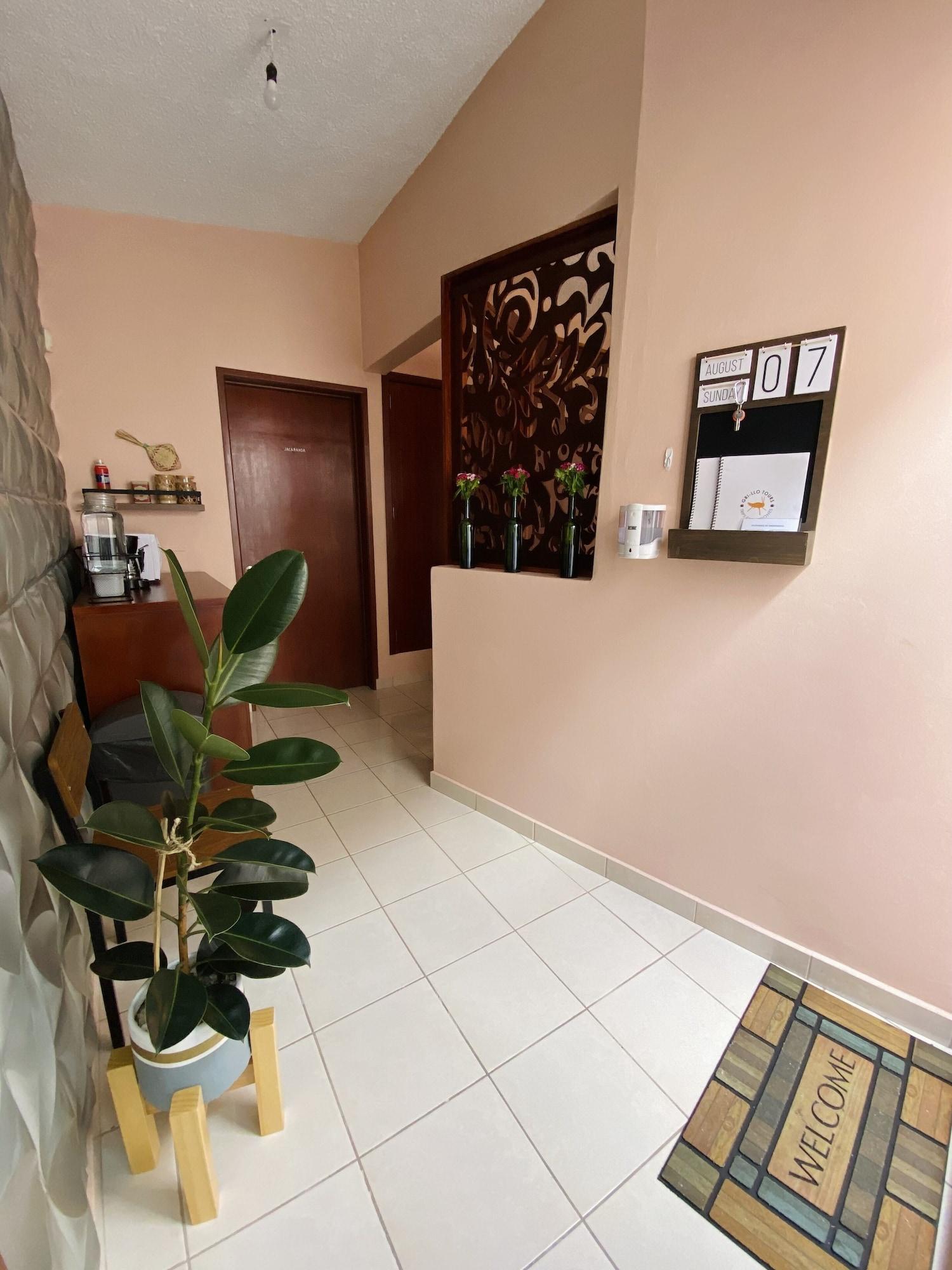 Vista Lobby Casa Margarita Oaxaca