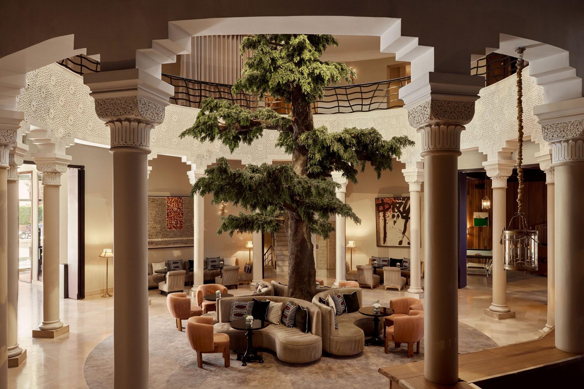 Vista Lobby Nobu Hotel Marrakech