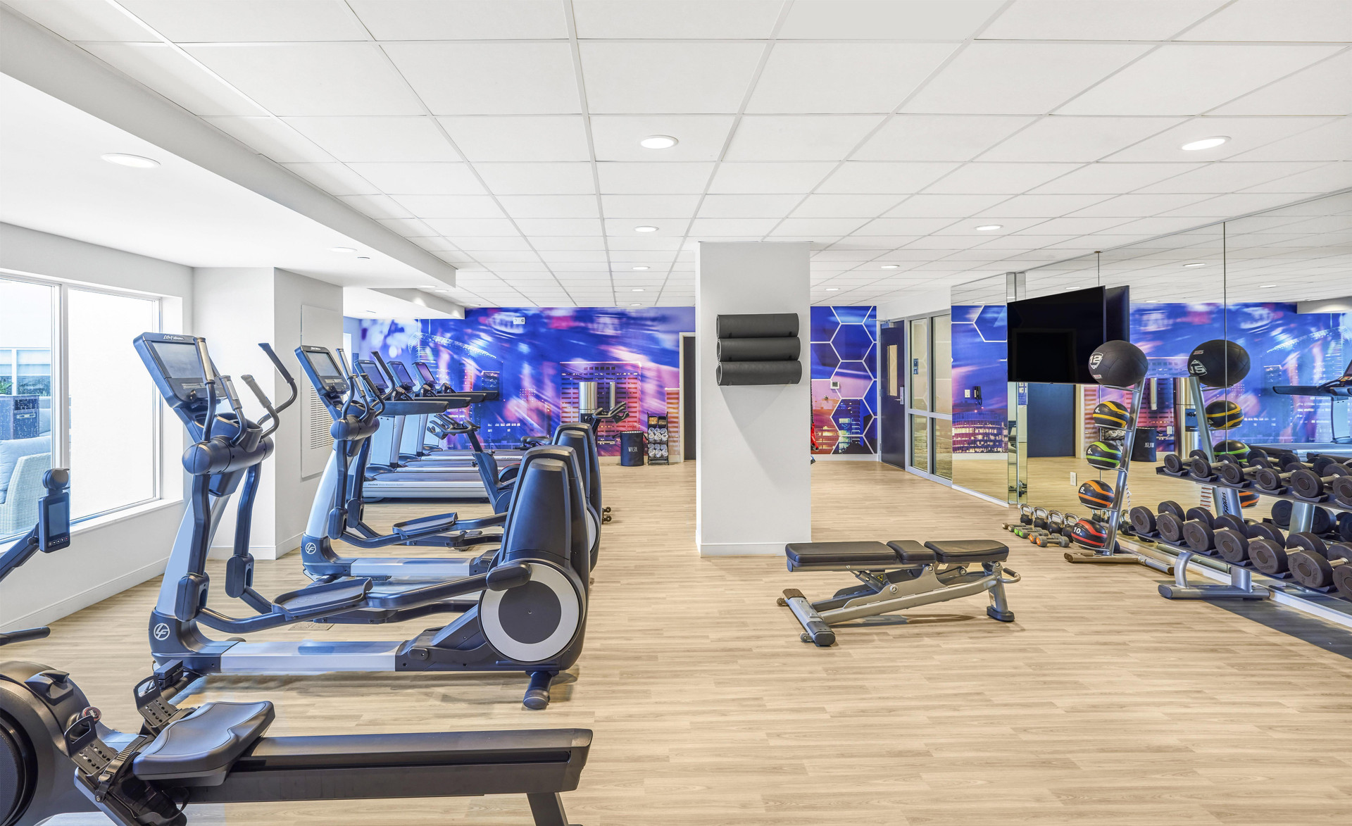 Gimnasio Hyatt Place Houston Medical Center