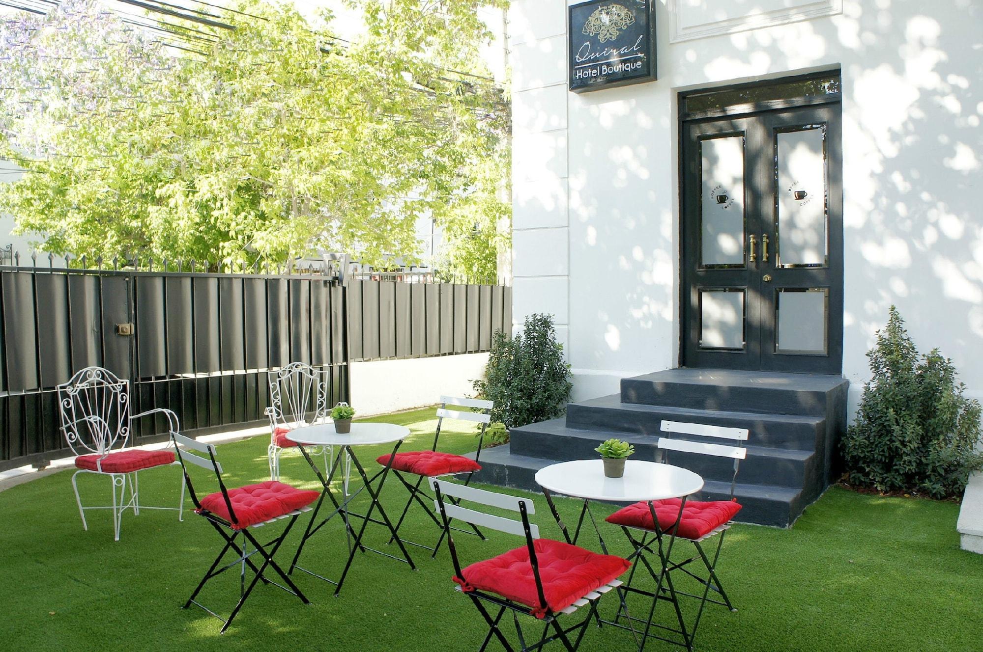 Área de recreação Quiral Hotel Boutique