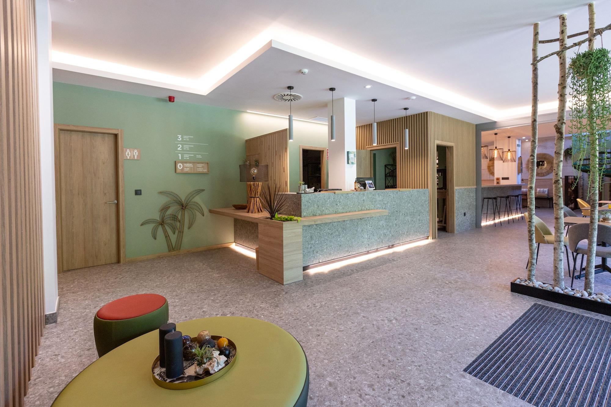Vista Lobby Hotel Ecos del Sella