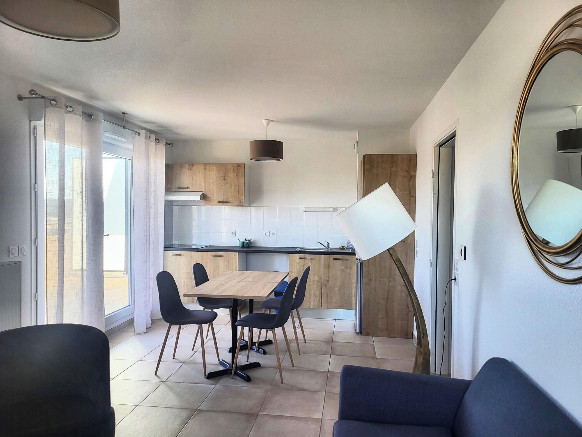 Equipamiento de Habitación Zenao Appart'hôtels Villeneuve-lès-Avignon