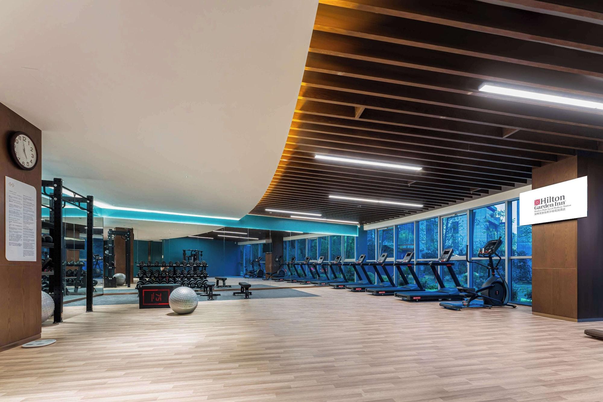 Gimnasio Hilton Garden Inn Huzhou High-Speed Railway Station