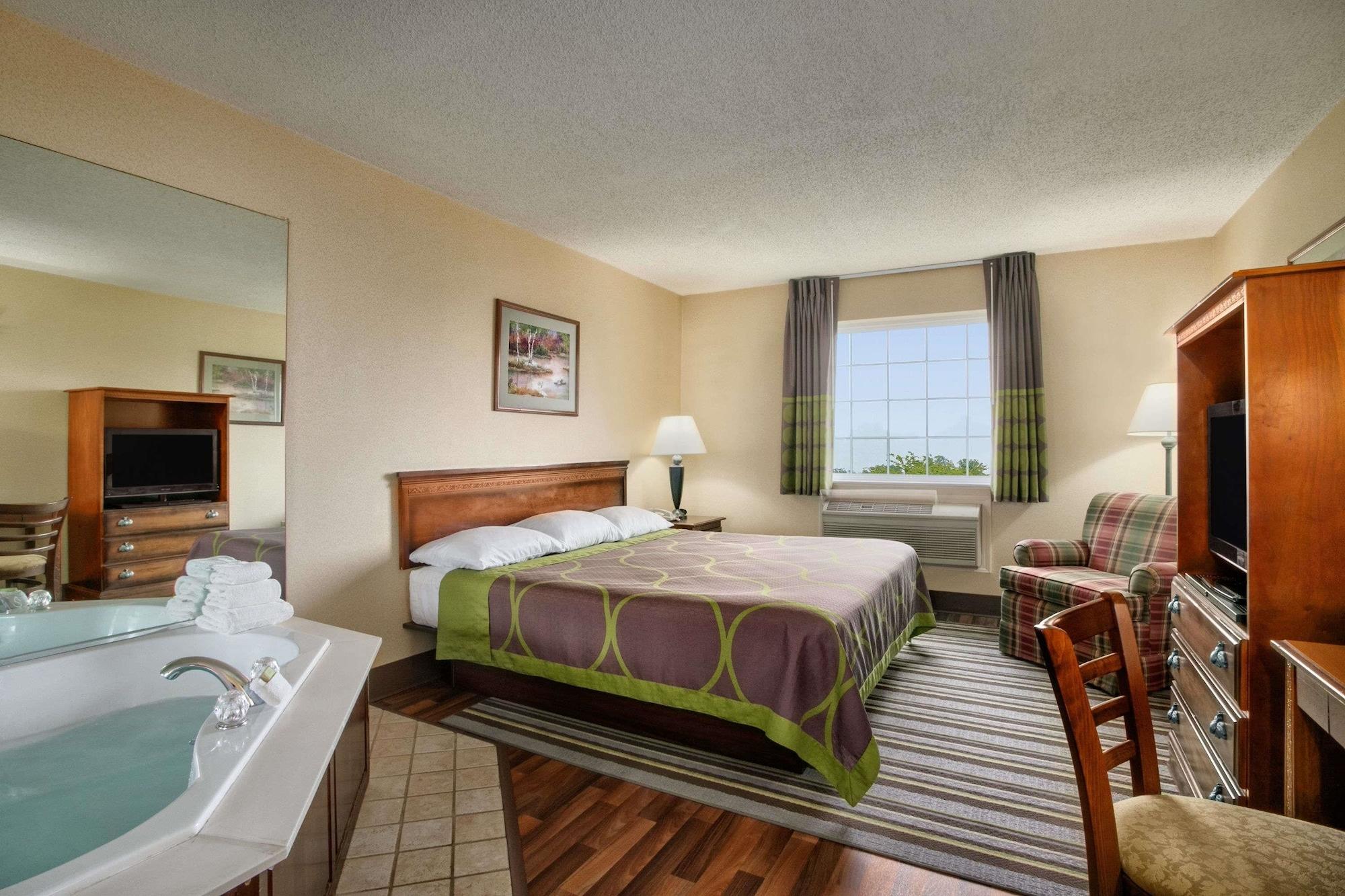 Habitación Super 8 by Wyndham Grayville