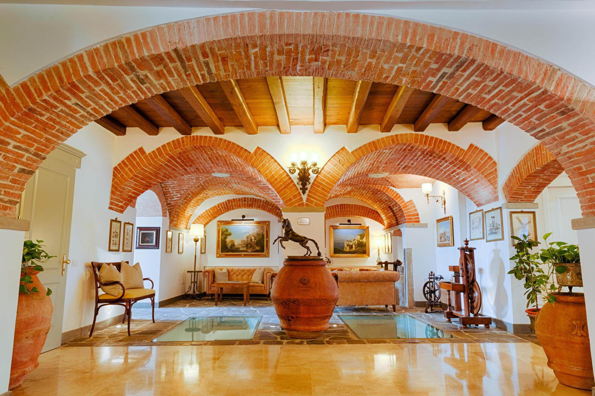 Vista Lobby Hotel Mulino di Firenze, WorldHotels Crafted