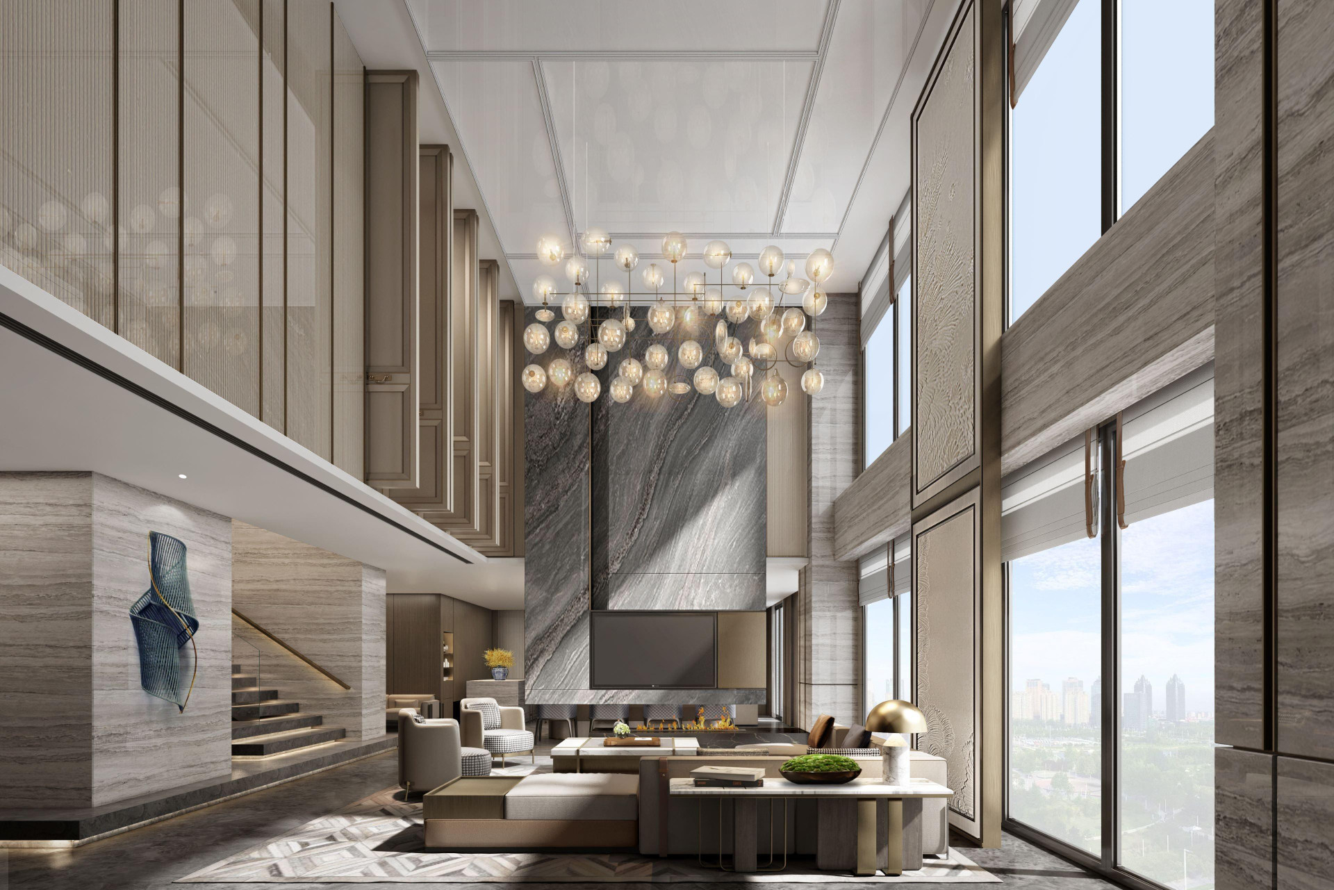 Vista Lobby Intercontinental Zhengzhou by IHG