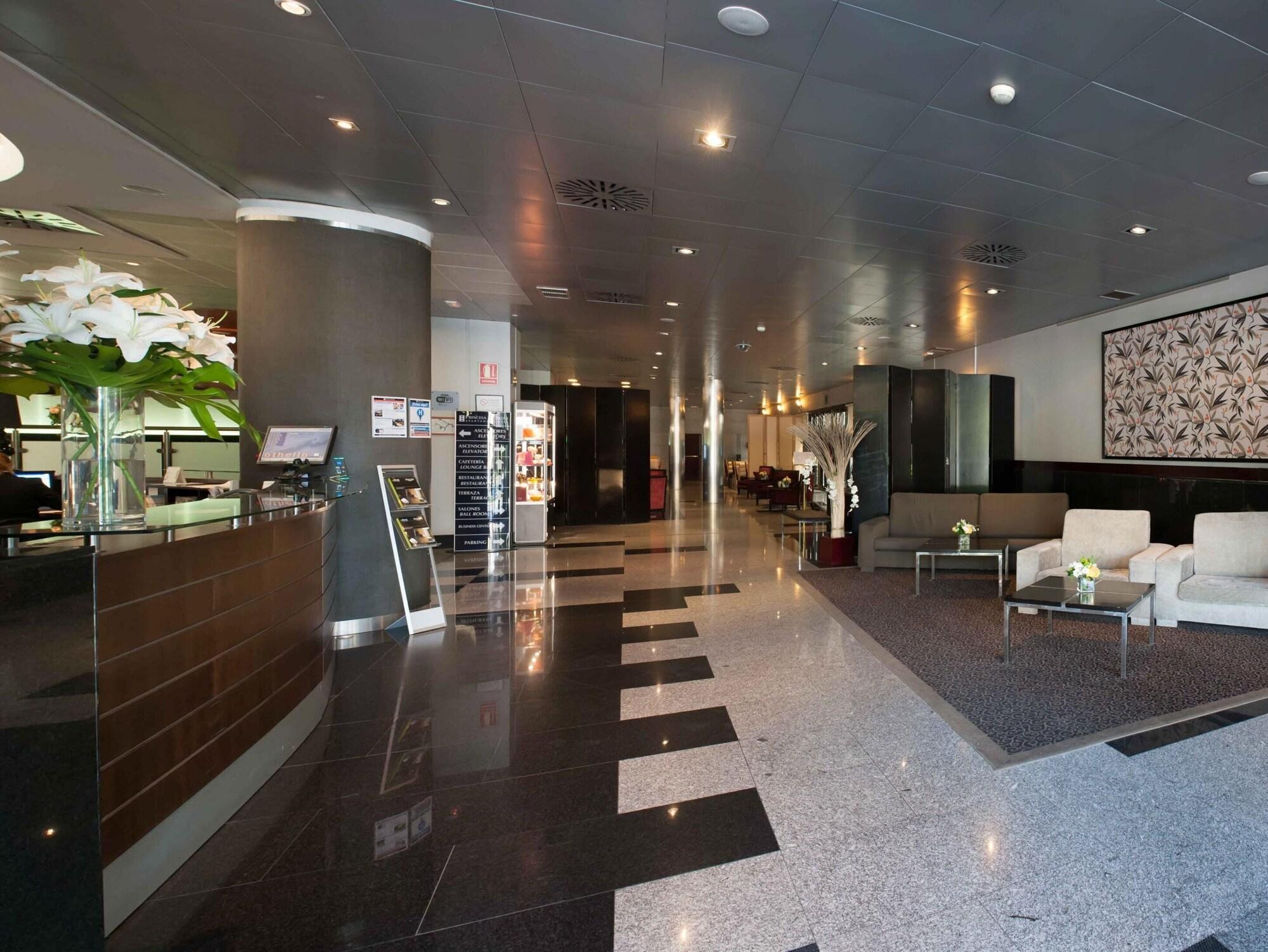 Vista Lobby Hotel Sercotel Princesa de Eboli
