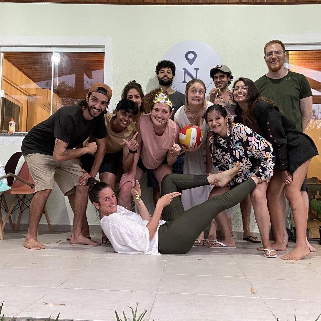 Equipamiento de Habitación Nômades Hostel & Coworking