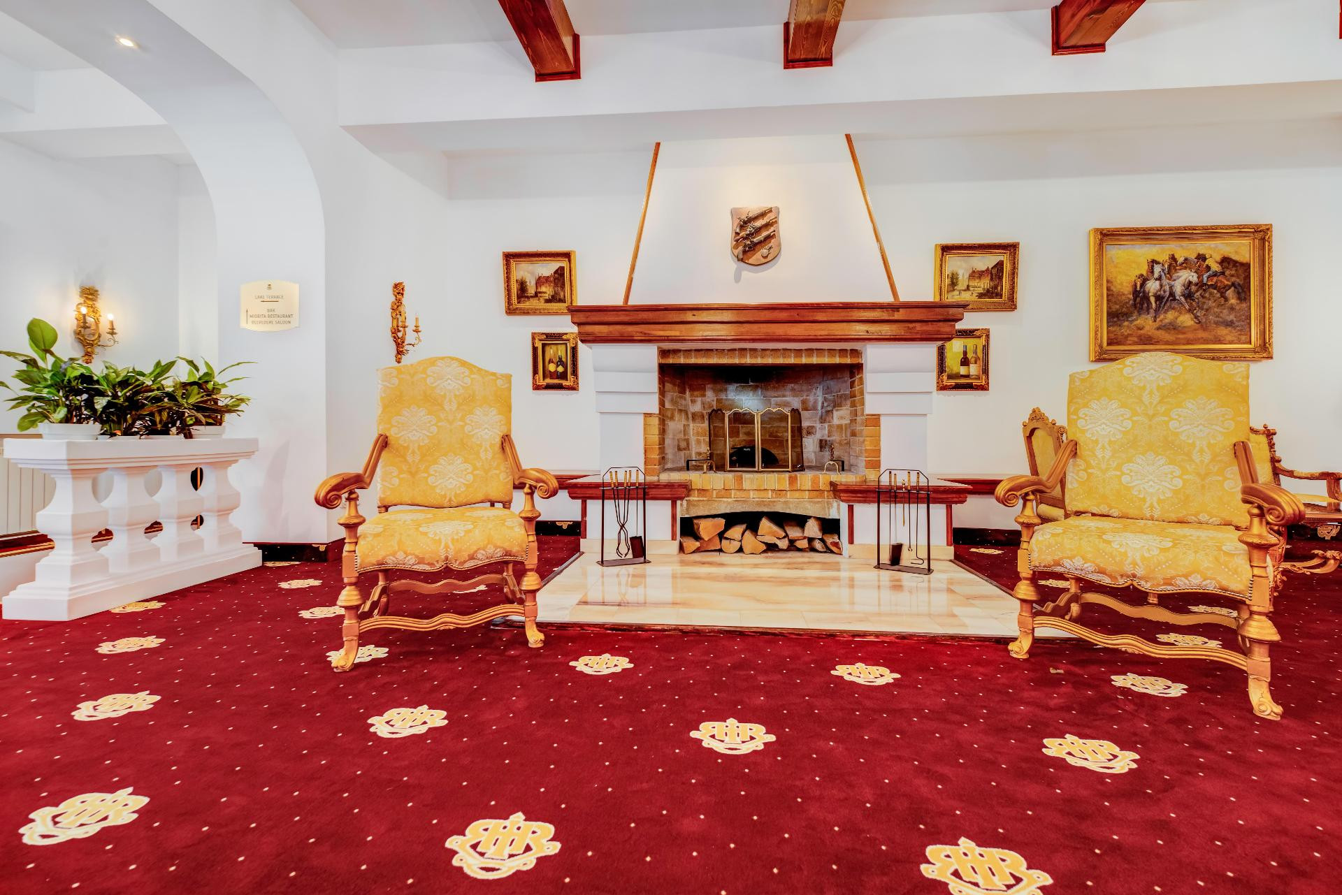 Vista Lobby Hotel Aurelius Imparatul Romanilor