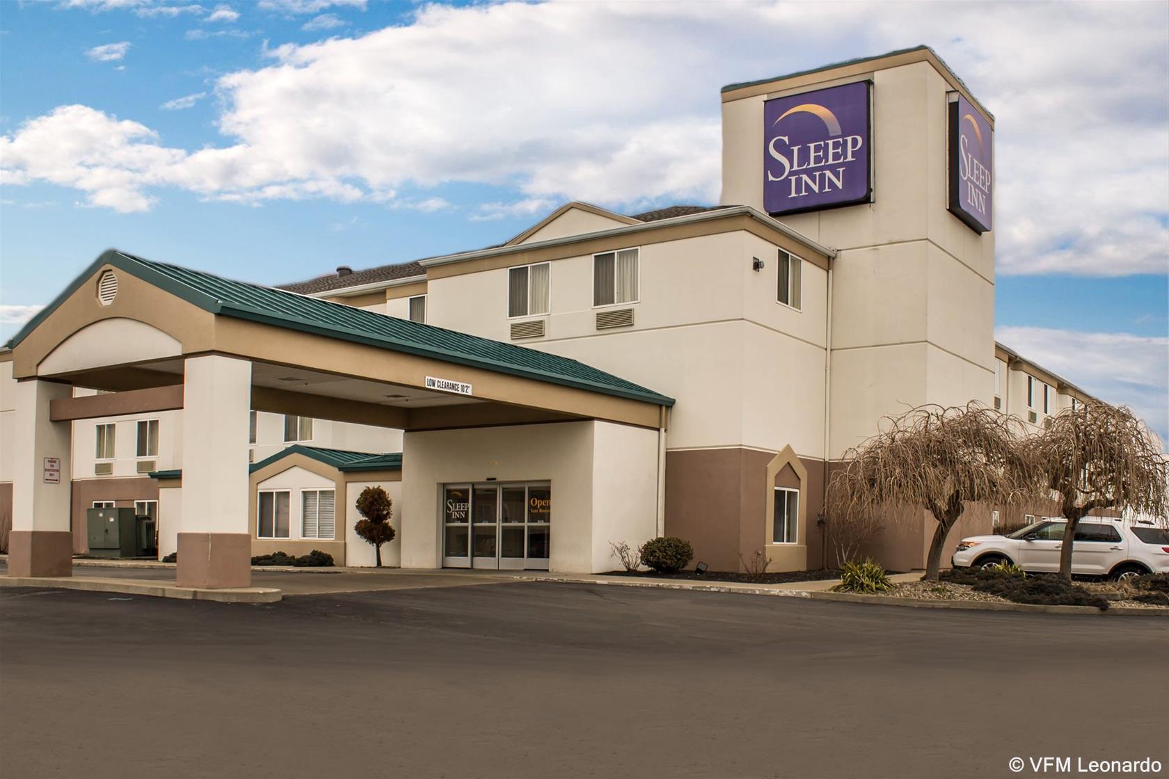 Vista Exterior Sleep Inn Sandusky