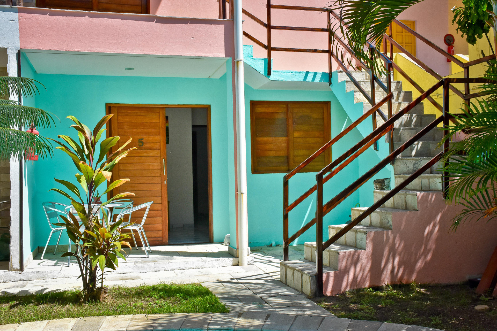 Vista Exterior Pousada Estrela do Mar