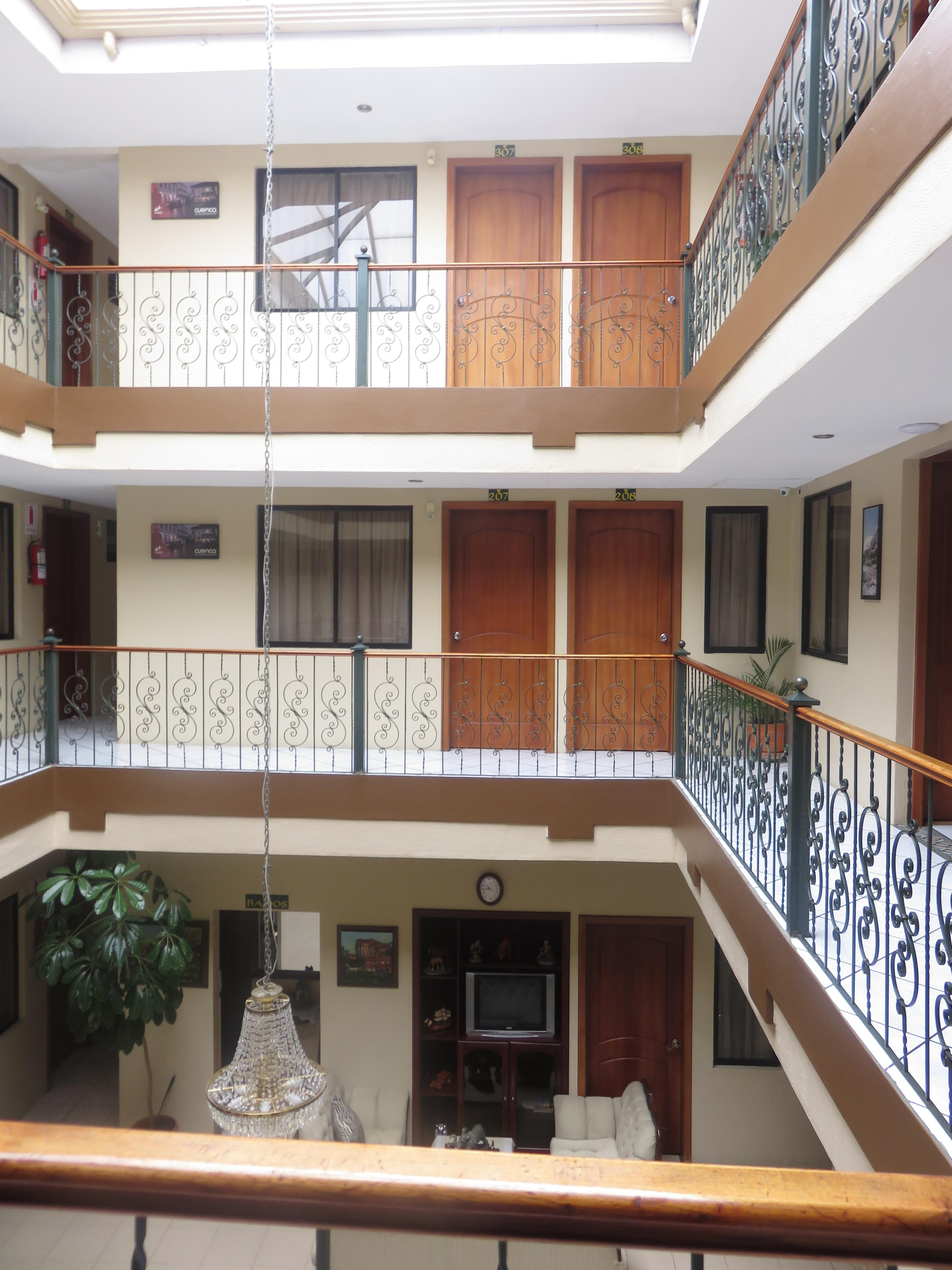 Vista Lobby Hotel Ríos del Valle