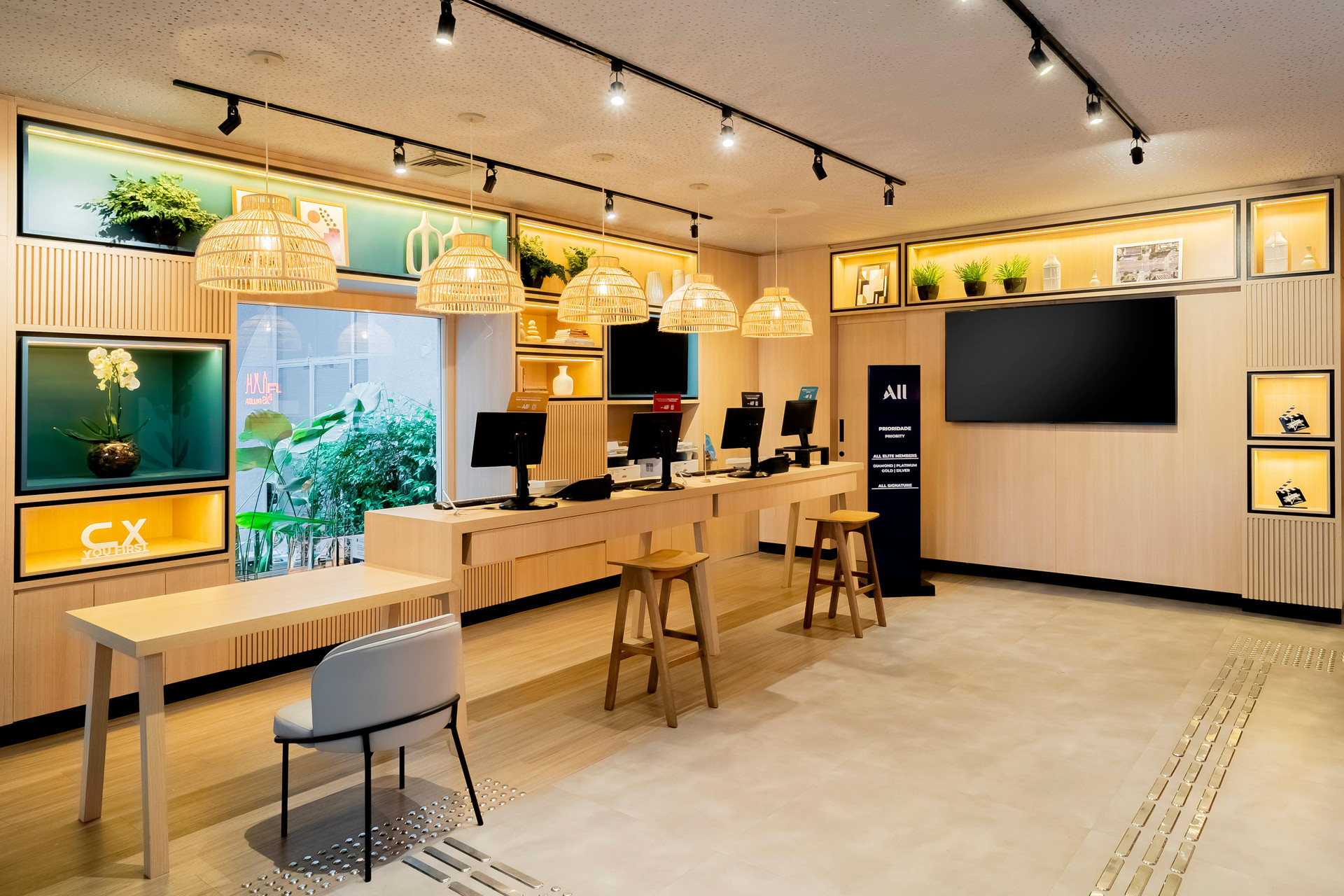 Vista Lobby ibis São Paulo Paulista