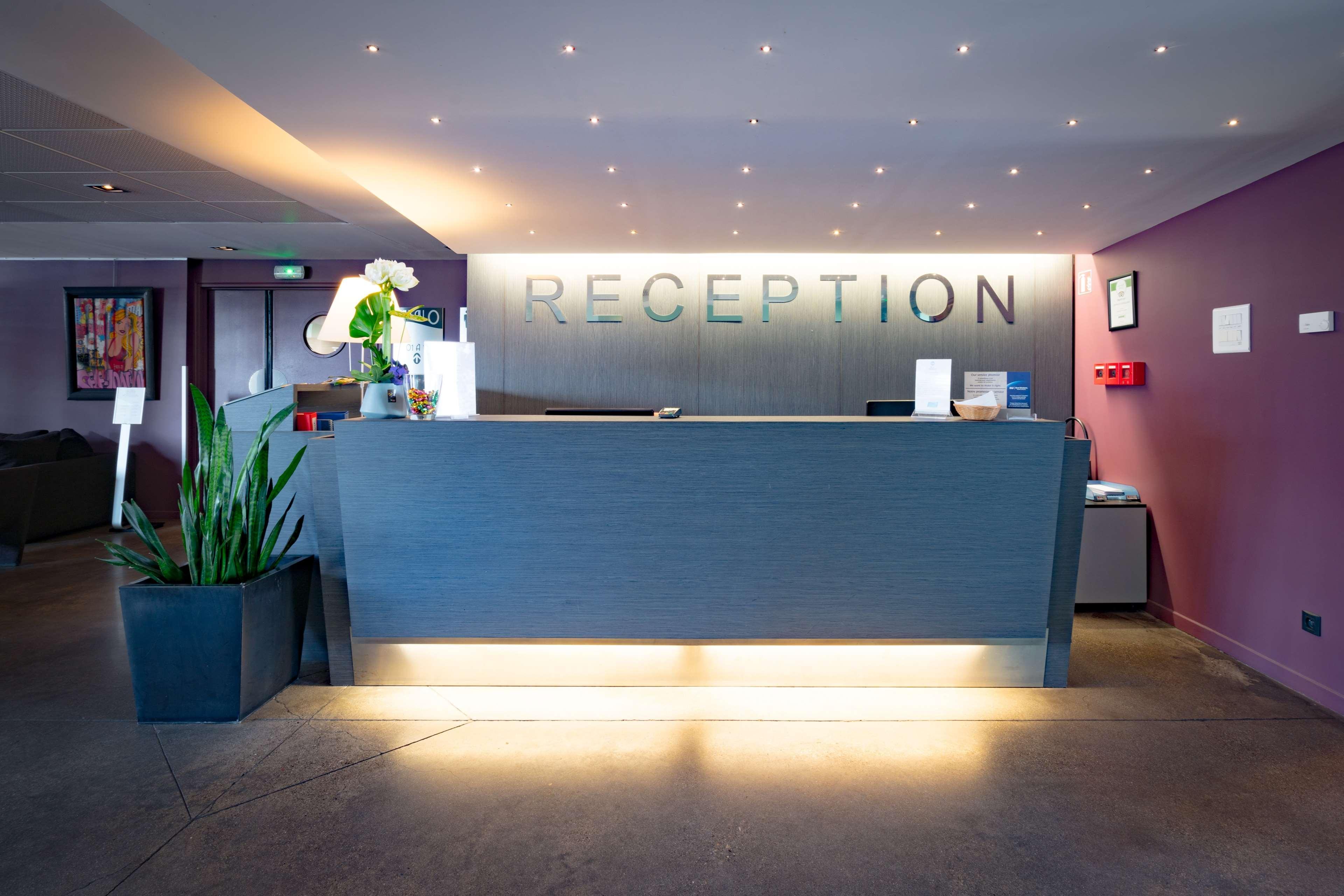 Vista Lobby Best Western Plus Hotel Gergovie