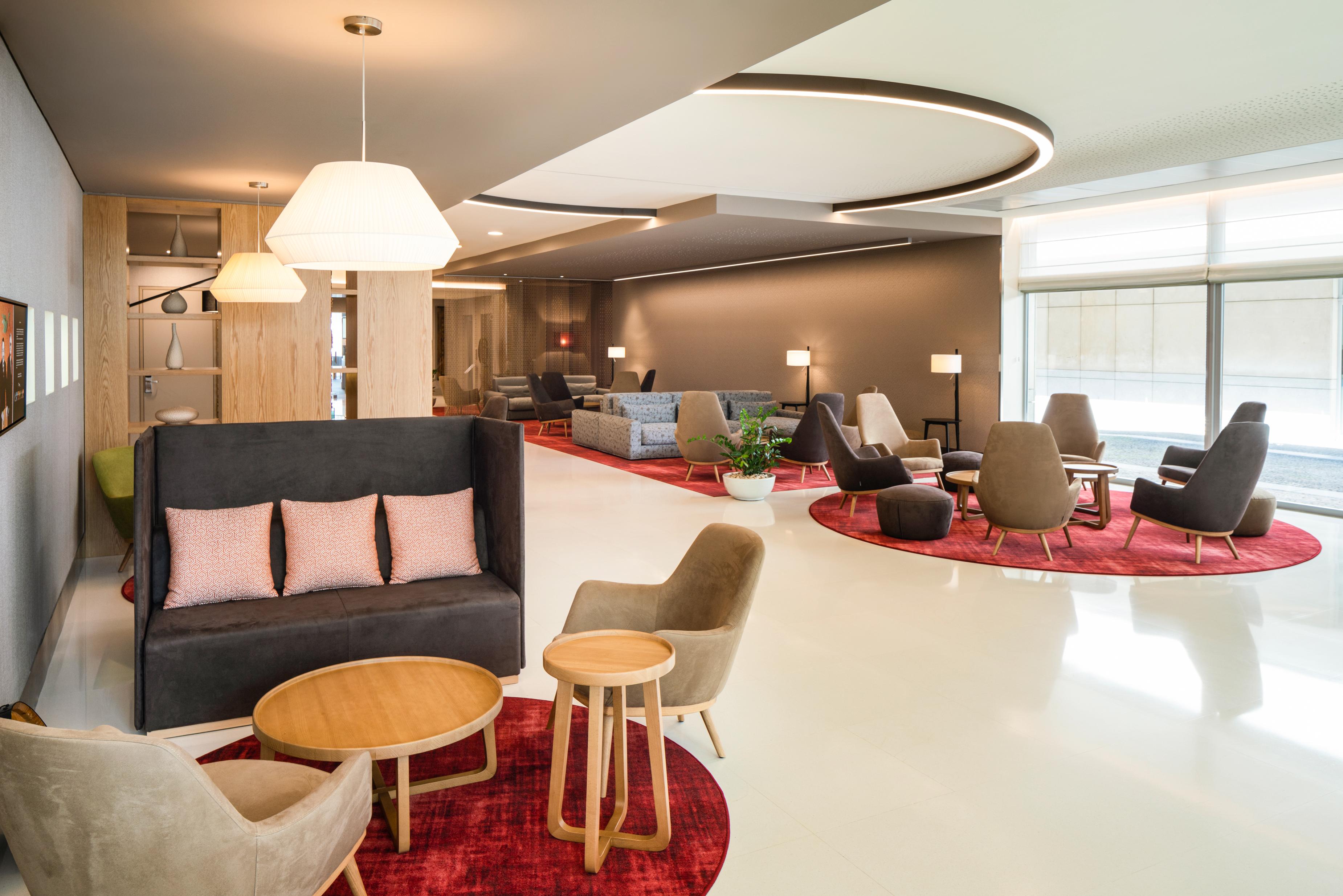 Vista Lobby Mercure Porto Gaia Hotel