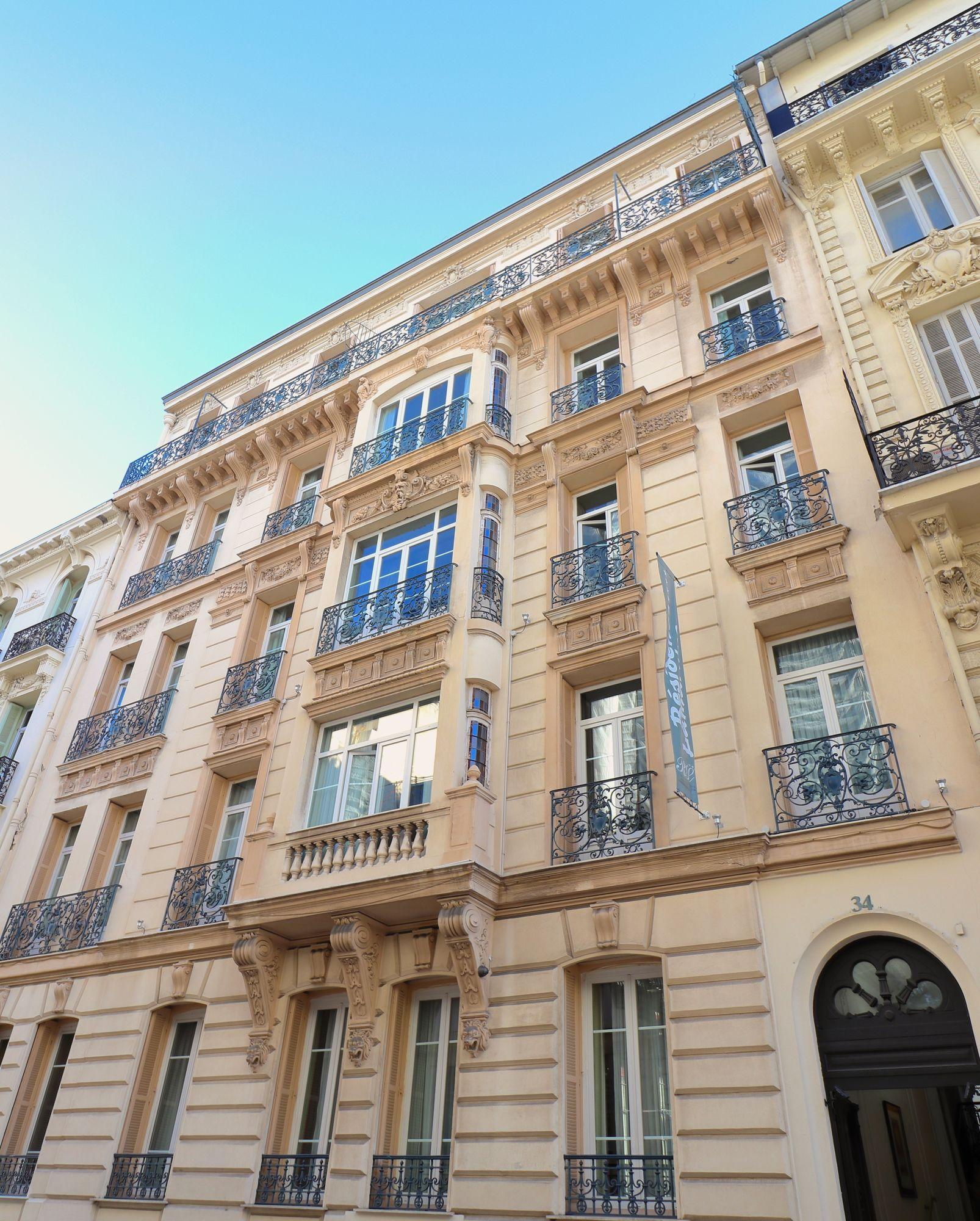 Vista da fachada Résidence Lamartine