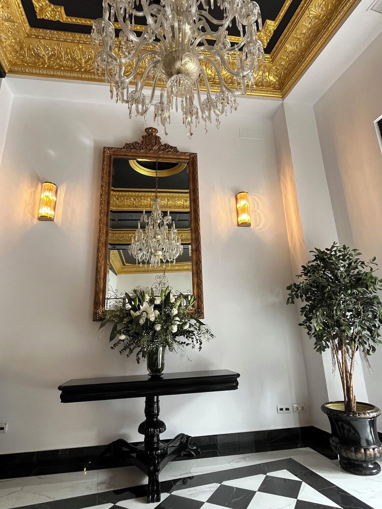 Vista Lobby Adriano Hotel Boutique Sevilla