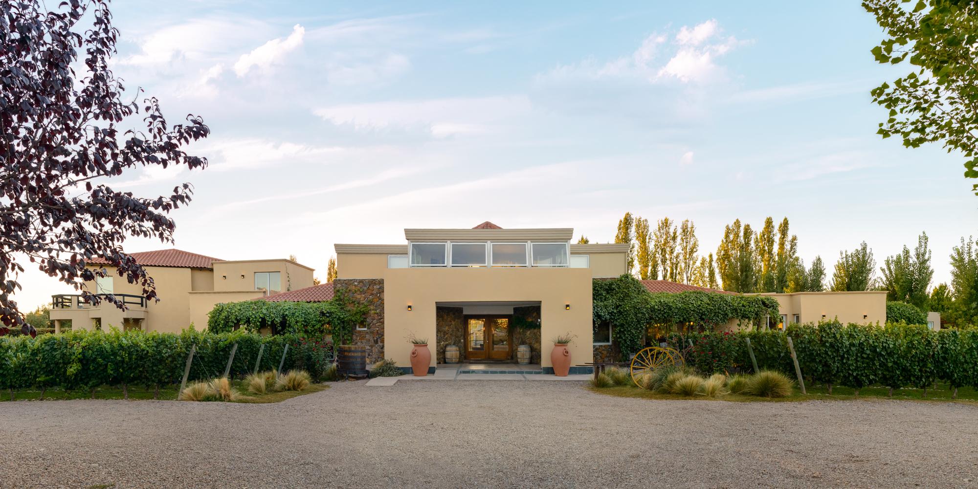 Vista Exterior Villa Mansa Wine Hotel