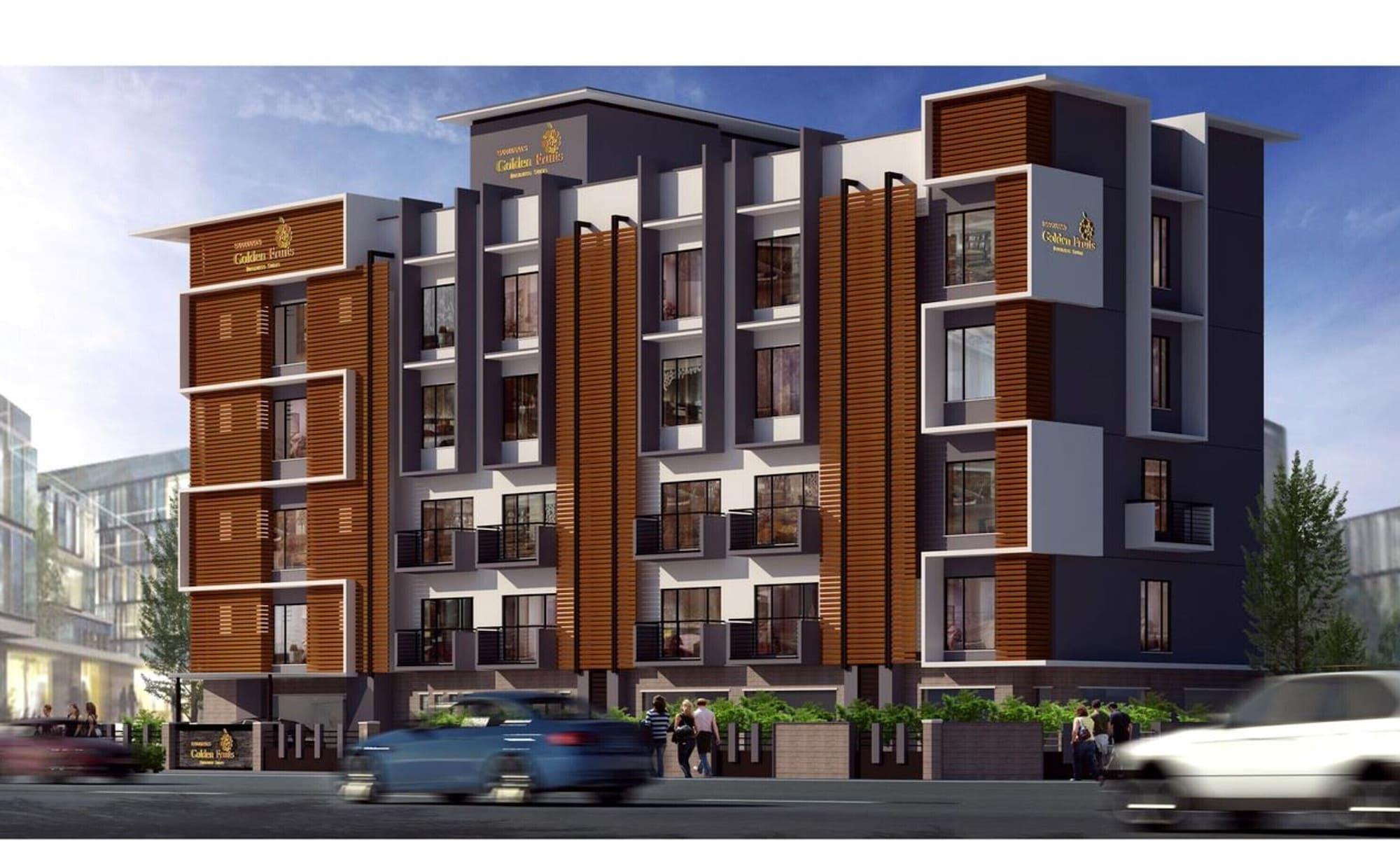 Vista Exterior Saravana's Golden Fruits Business Suites