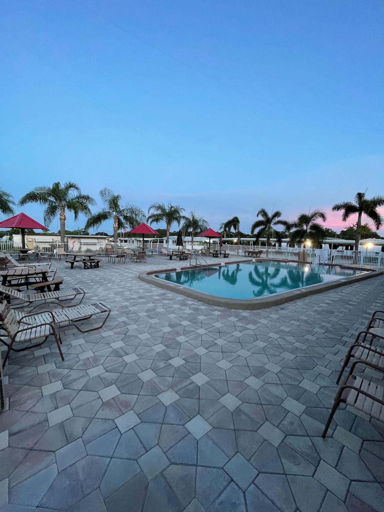 Playa Fun In The Sun at a 55+ Community that is in a quiet residential area.