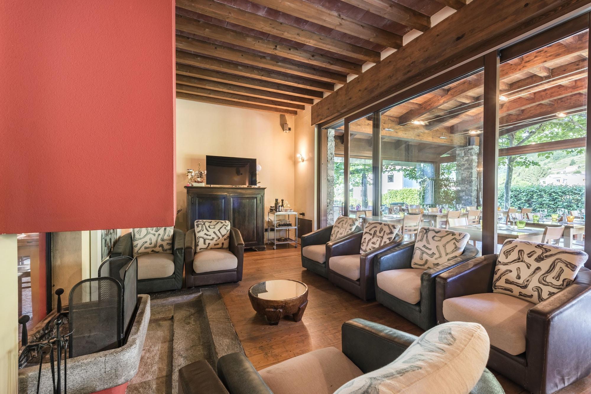 Vista Lobby Agriturismo Ca' del Lago