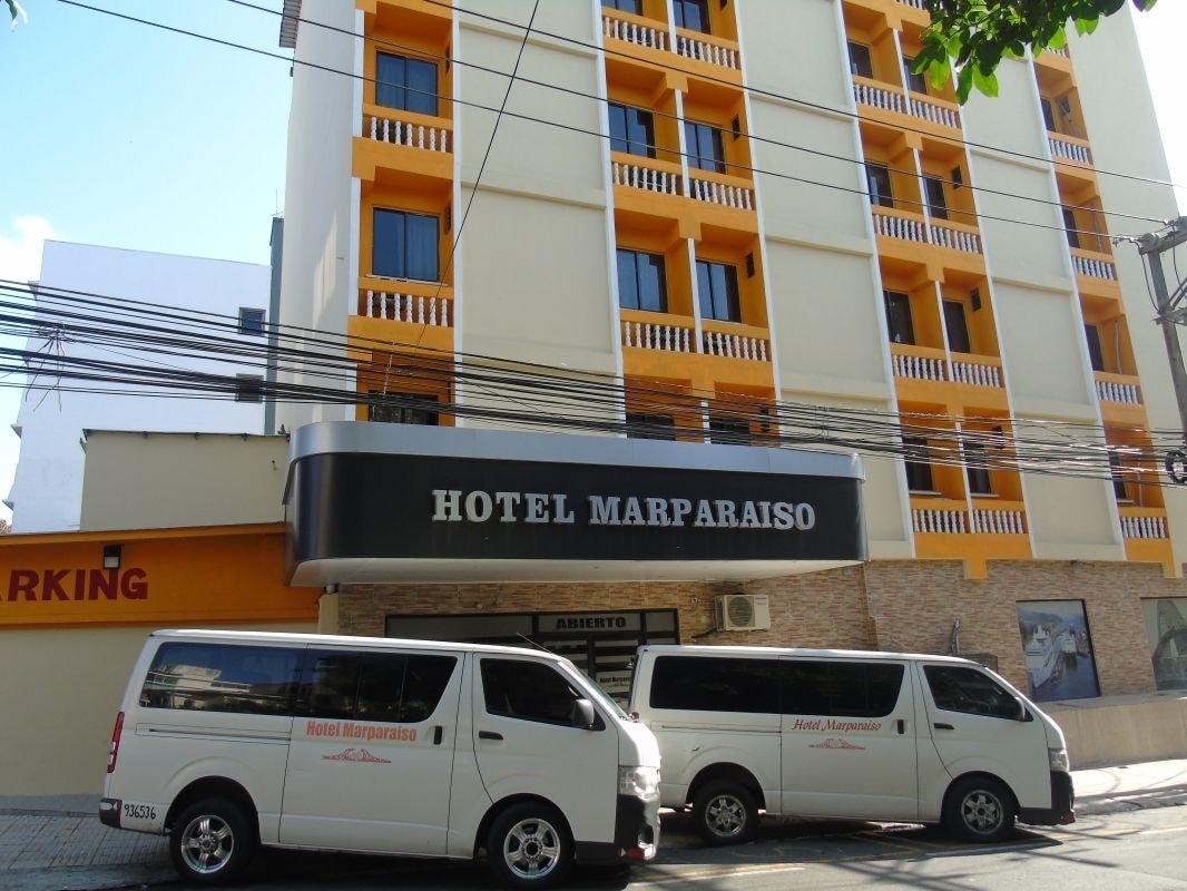 Vista Exterior Hotel Marparaiso