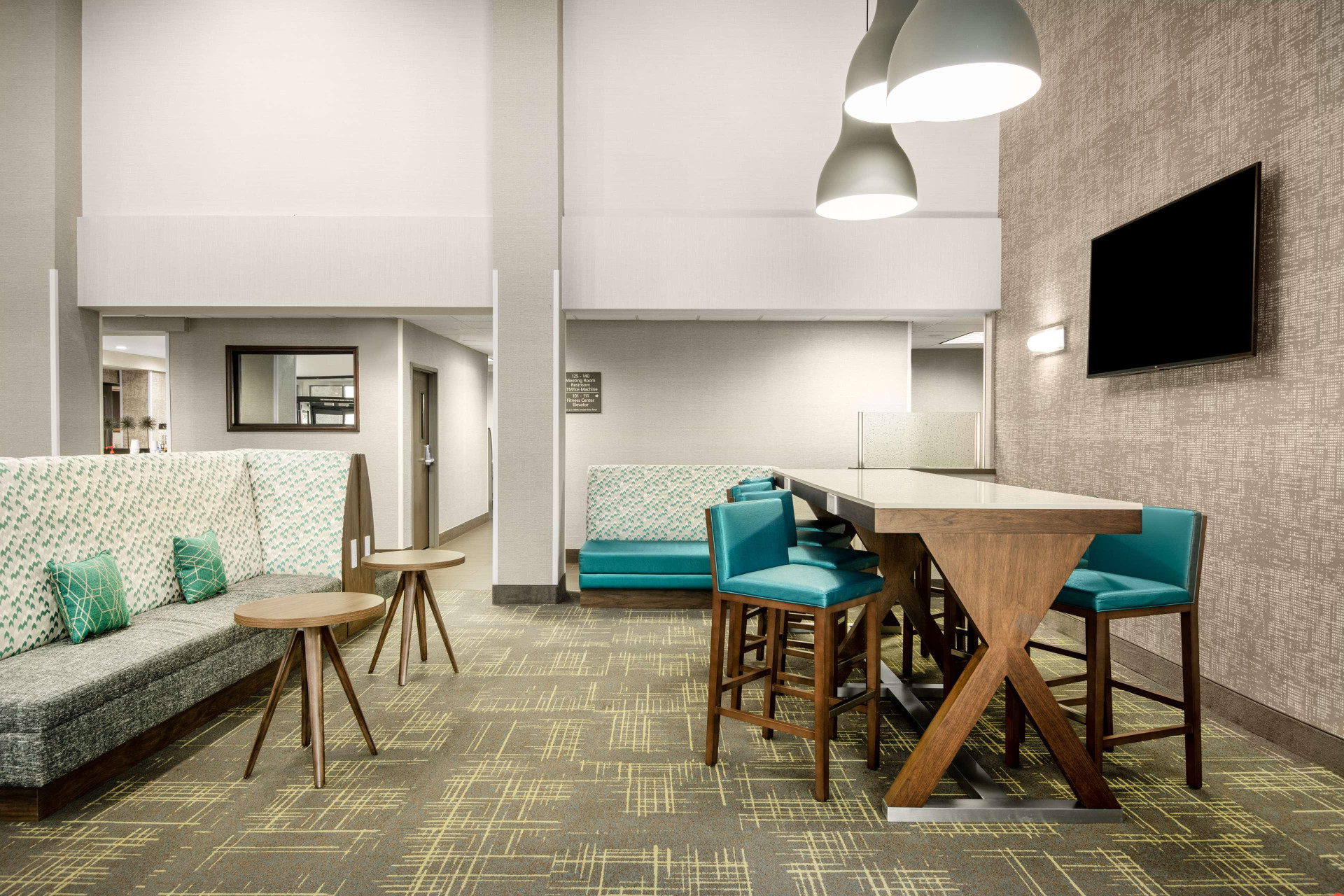 Vista Lobby Hampton Inn & Suites Las Vegas-Henderson