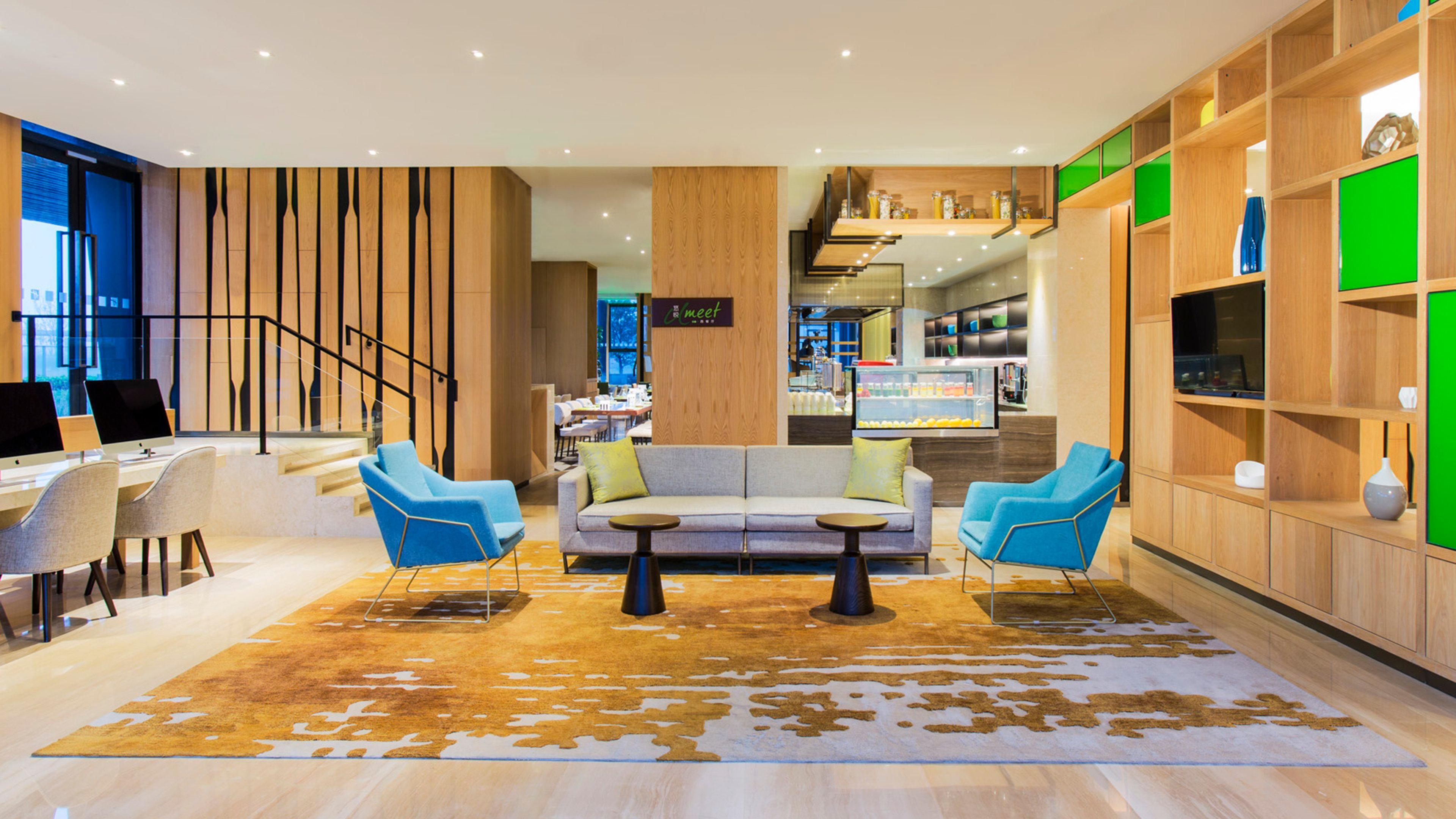 Bar/Salón Holiday Inn Nanjing Qinhuai South Suites by IHG
