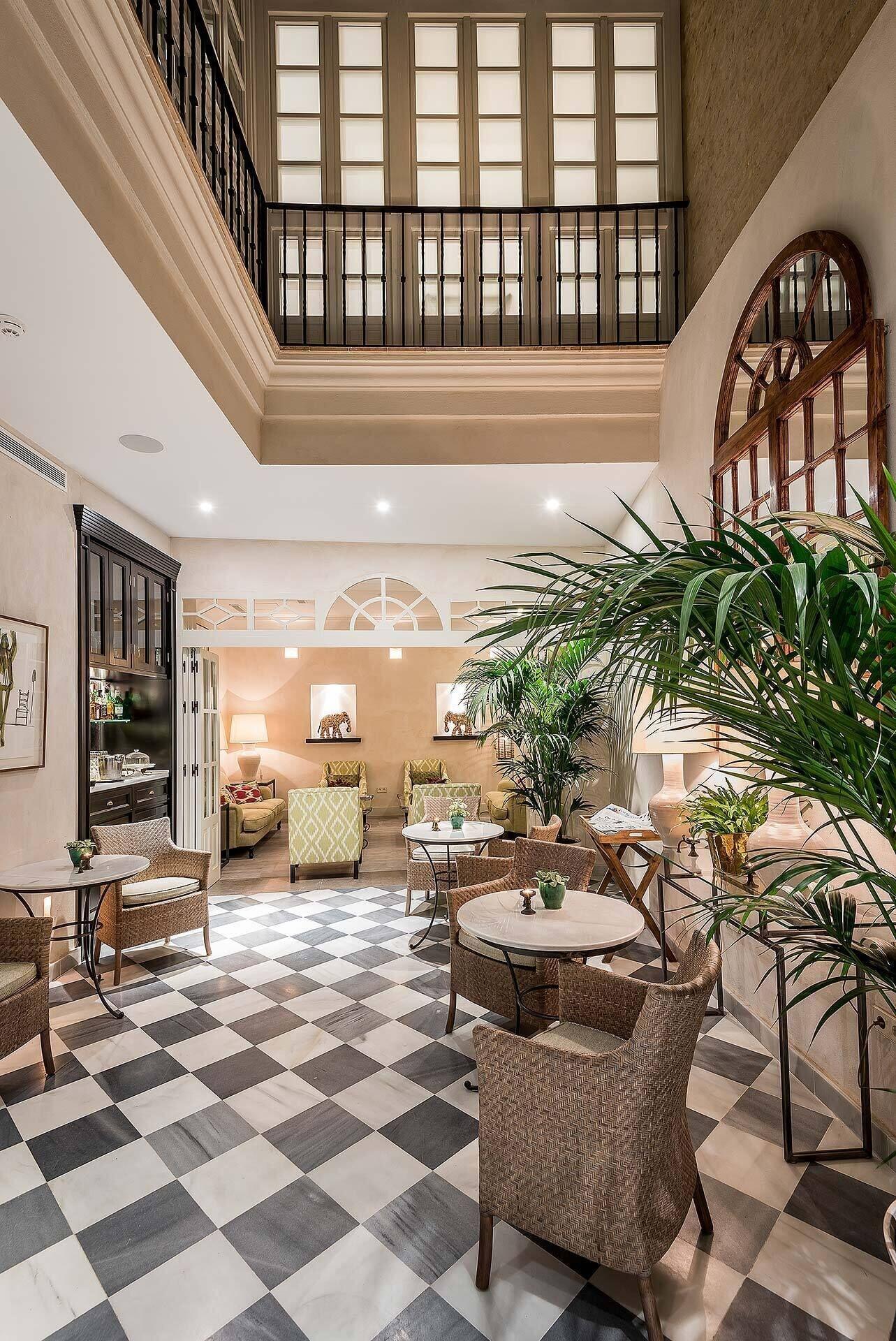 Vista Lobby Hotel Boutique Corral del Rey by ALUZ Collection