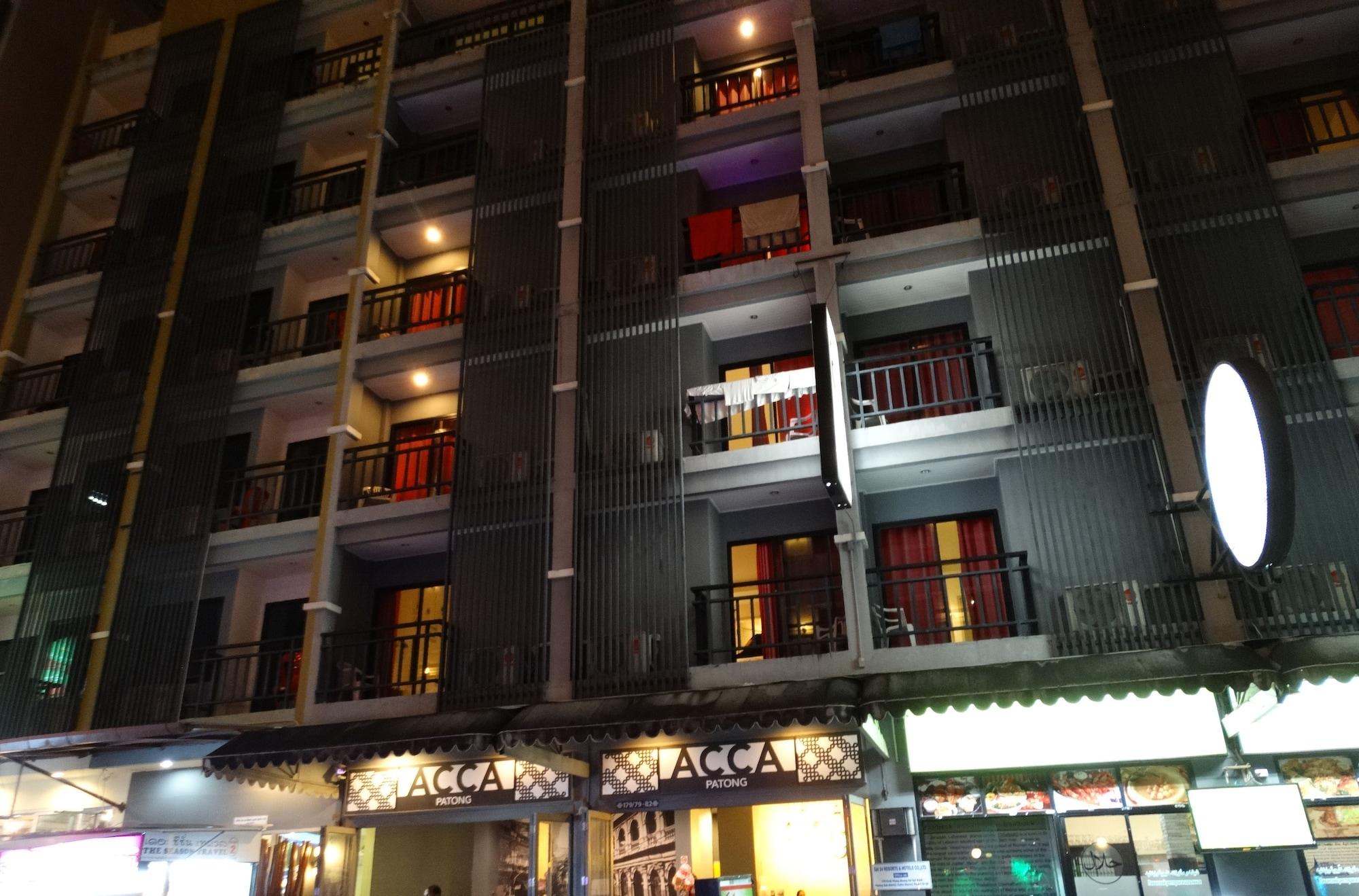 Vista Exterior Acca Patong Apartments