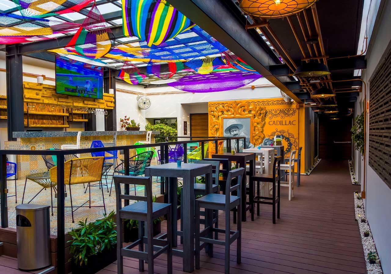 Zona de estar CADILLAC HOTEL BOUTIQUE