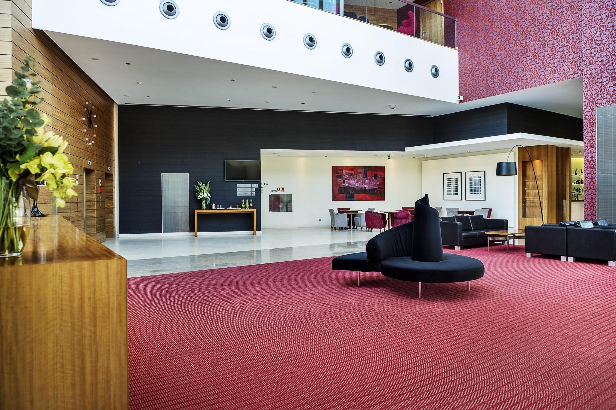 Vista Lobby Lagoas Park Hotel