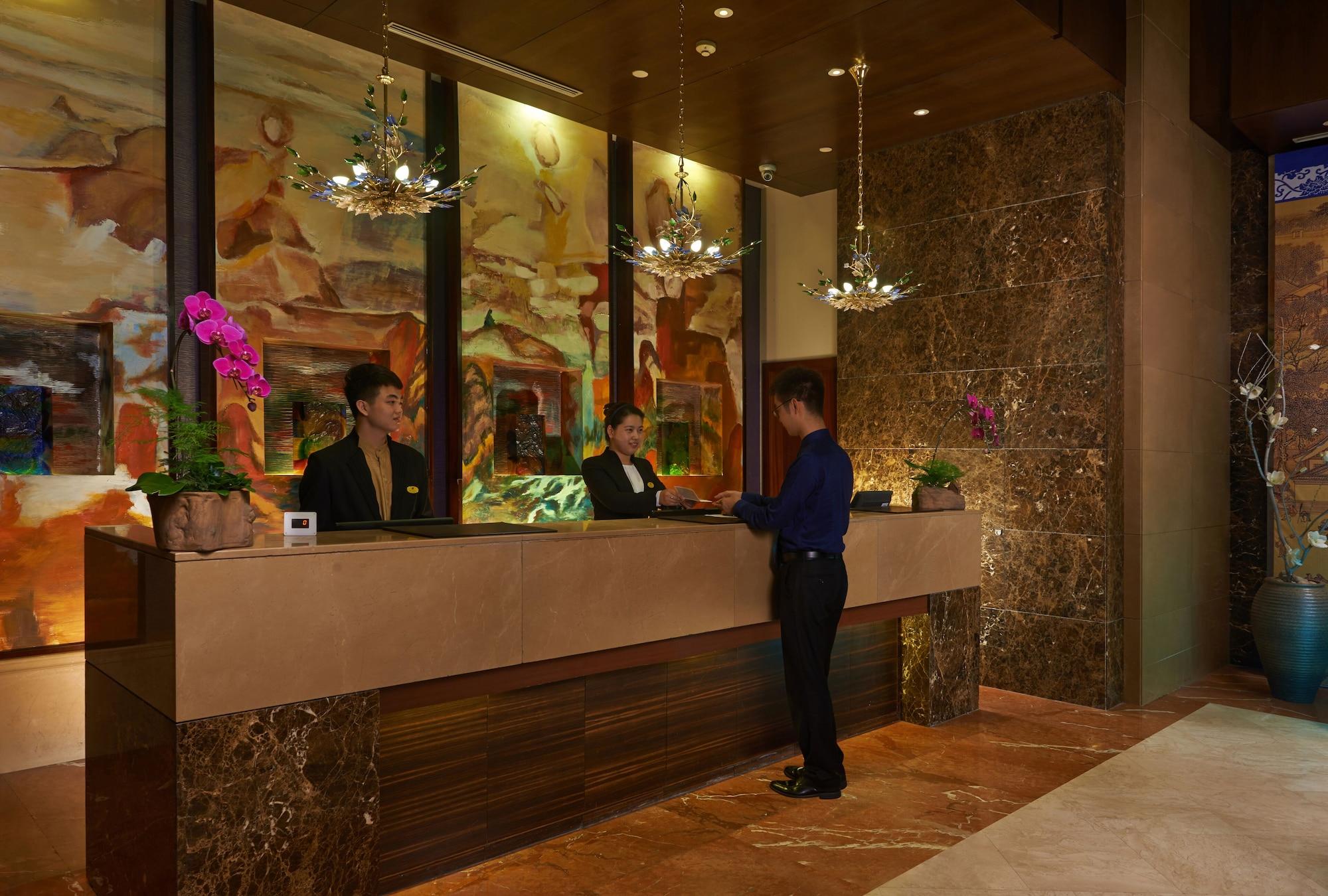 Vista Lobby GRAND NEW CENTURY HOTEL Binhai Tianjin