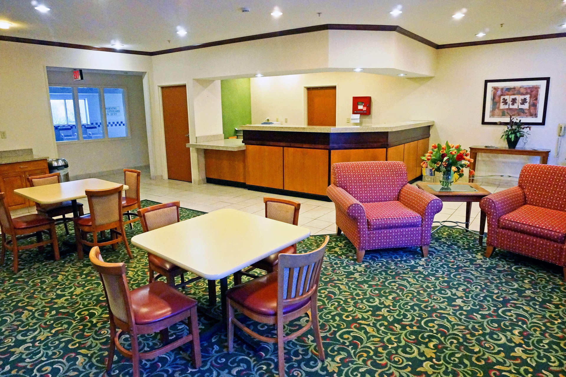 Vista Lobby Motel 6 Anderson, IN - Indianapolis