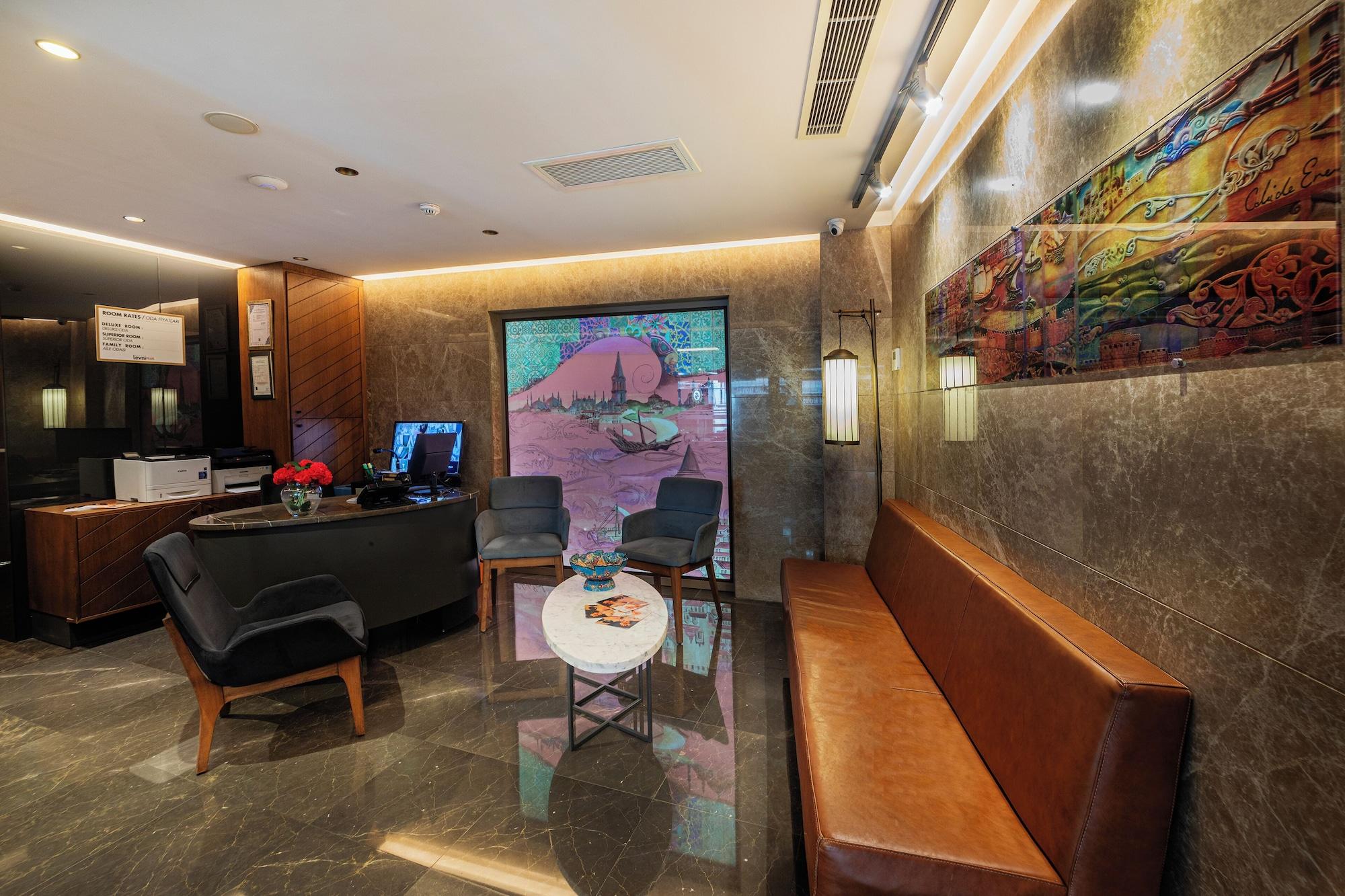 Vista Lobby Levni Plus Hotel