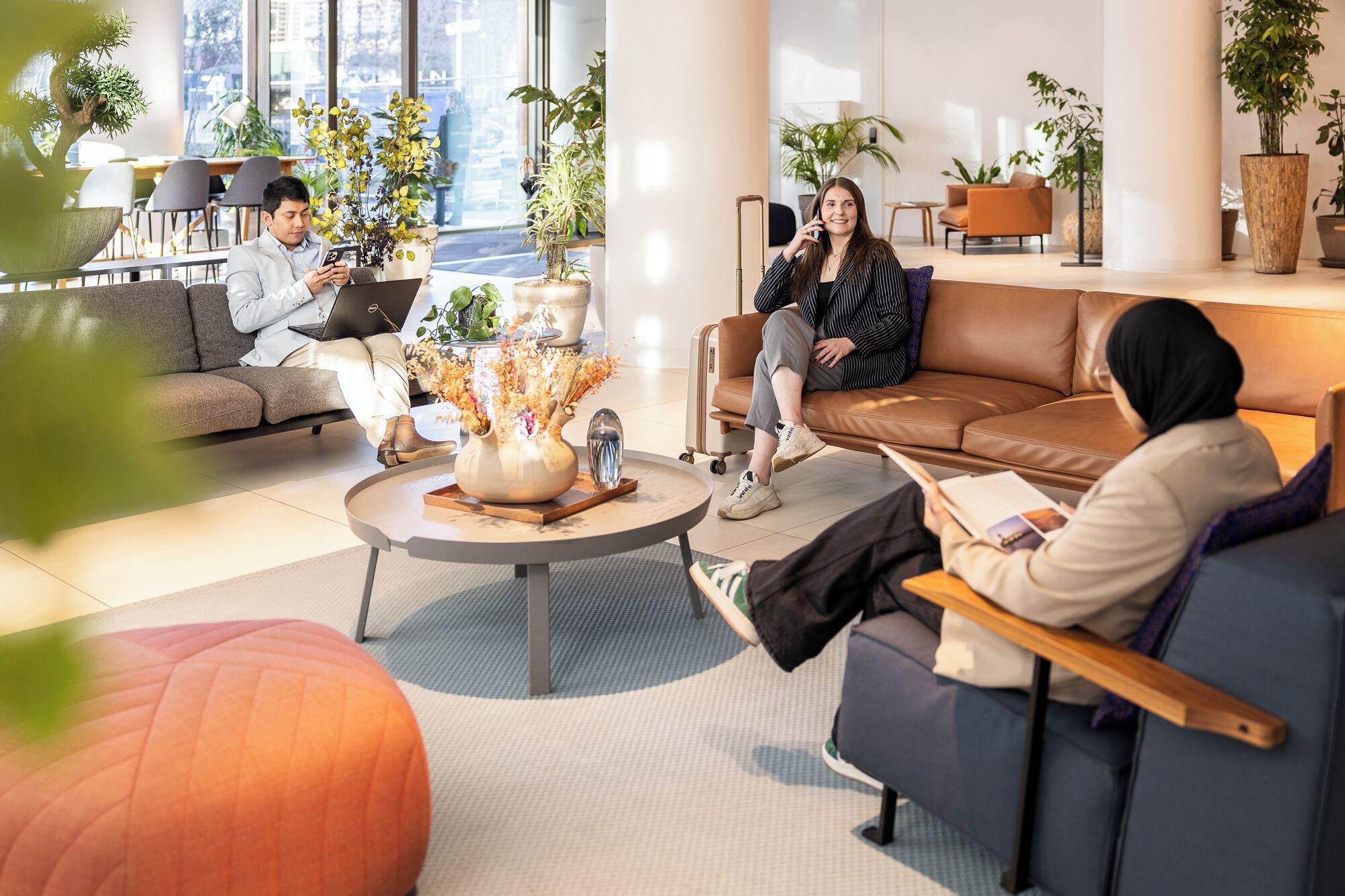Vista Lobby PREMIER SUITES PLUS Rotterdam