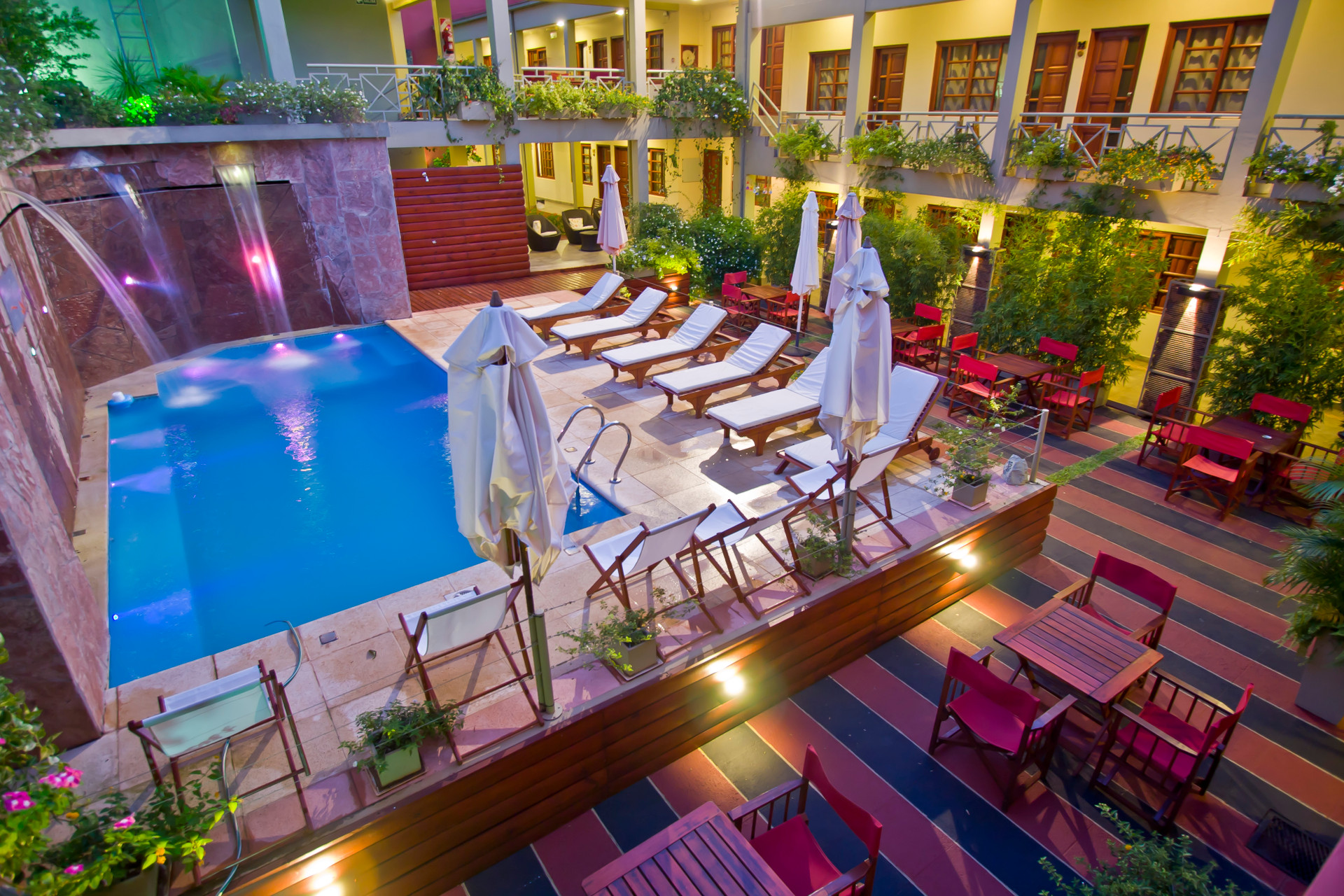 Vista Piscina Hotel Jardin de Iguazu