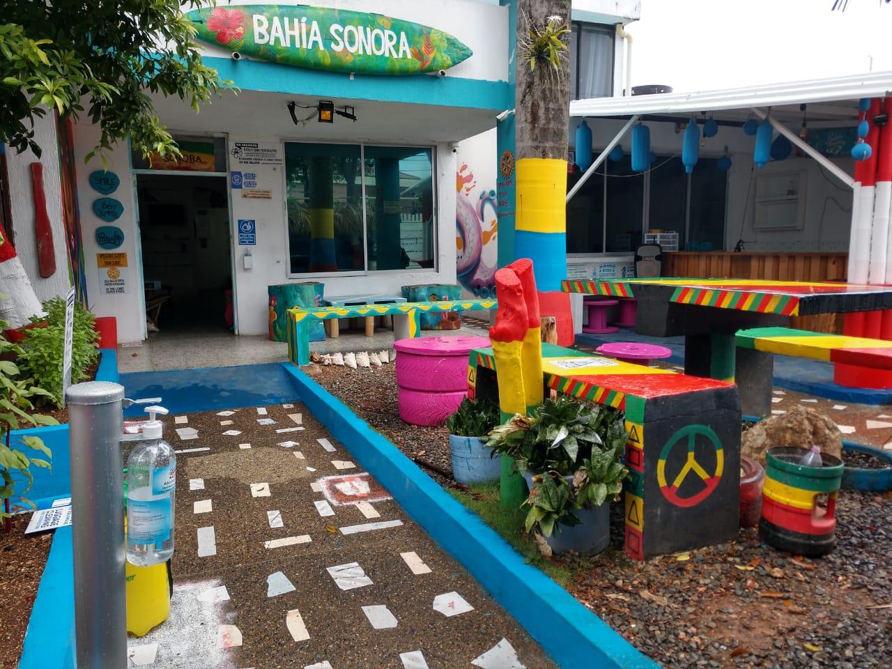 Vista Exterior Posada Cultural Bahia Sonora