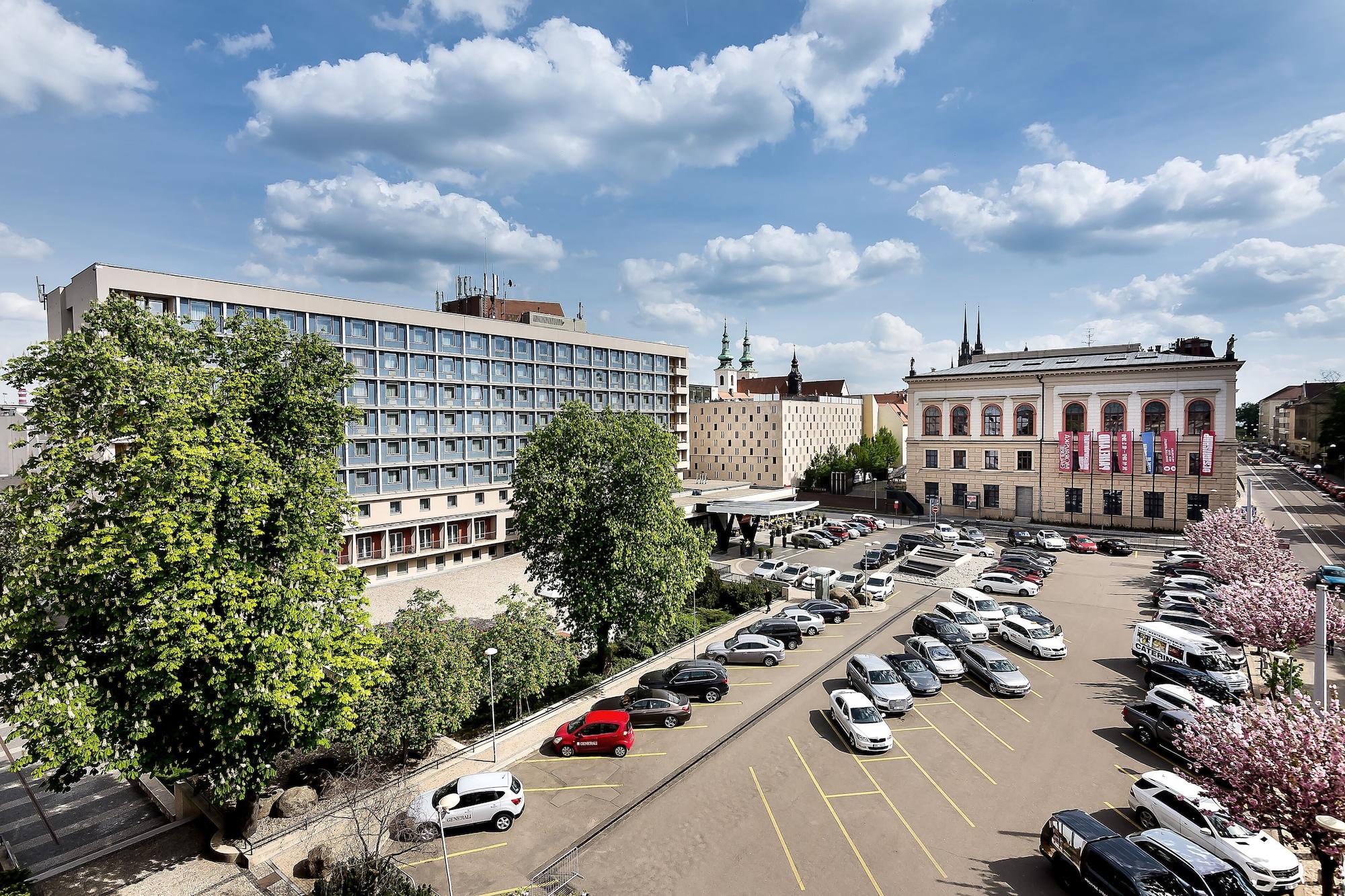 Vista Exterior Hotel International Brno