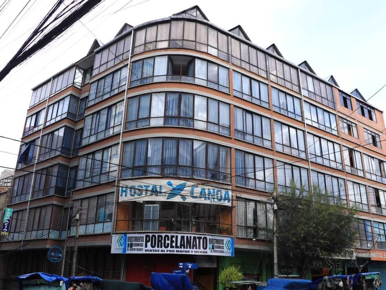Vista Exterior Hostel Canoa